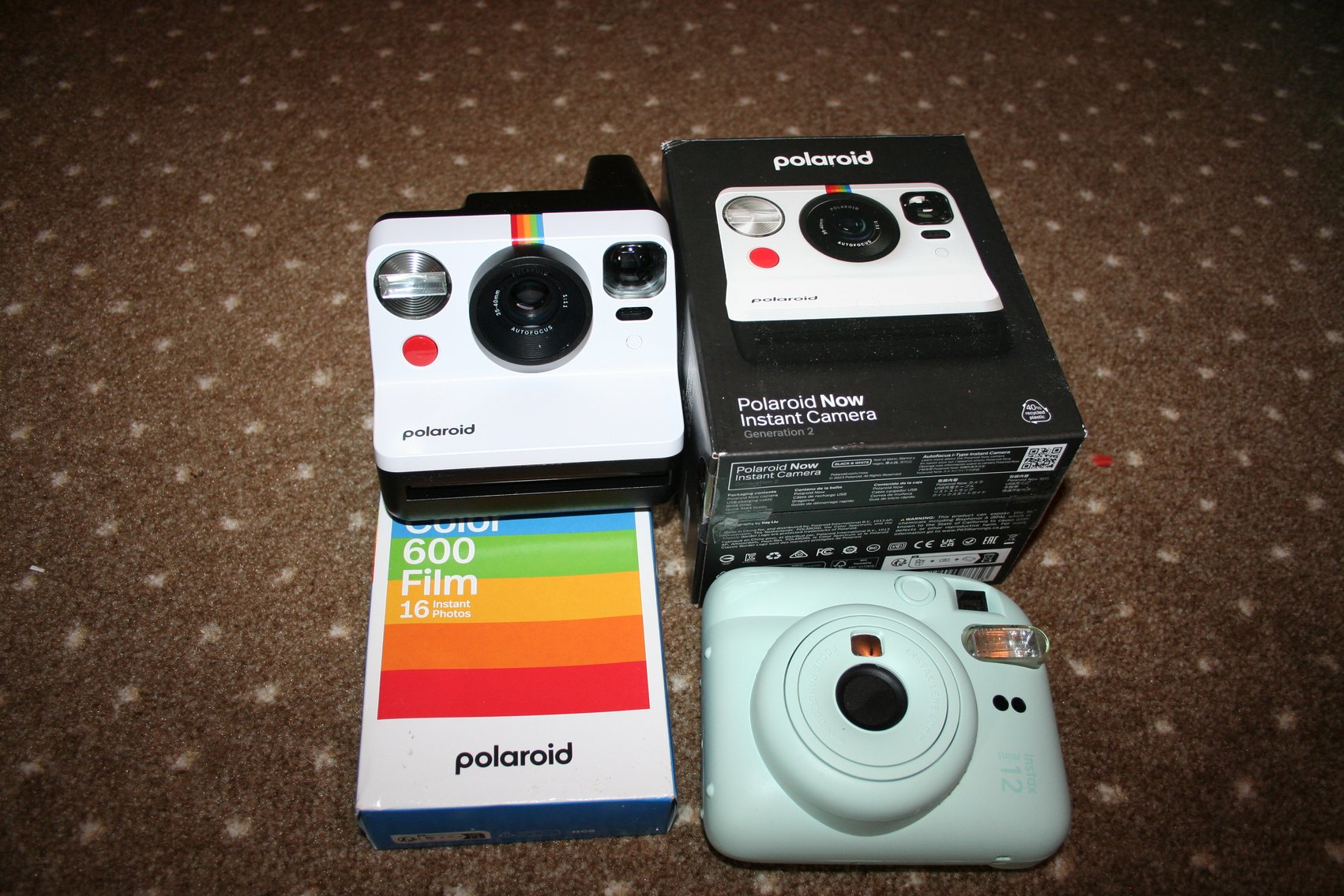 Image for Polaroid Instant Camera, Instax Mini 12, Film
