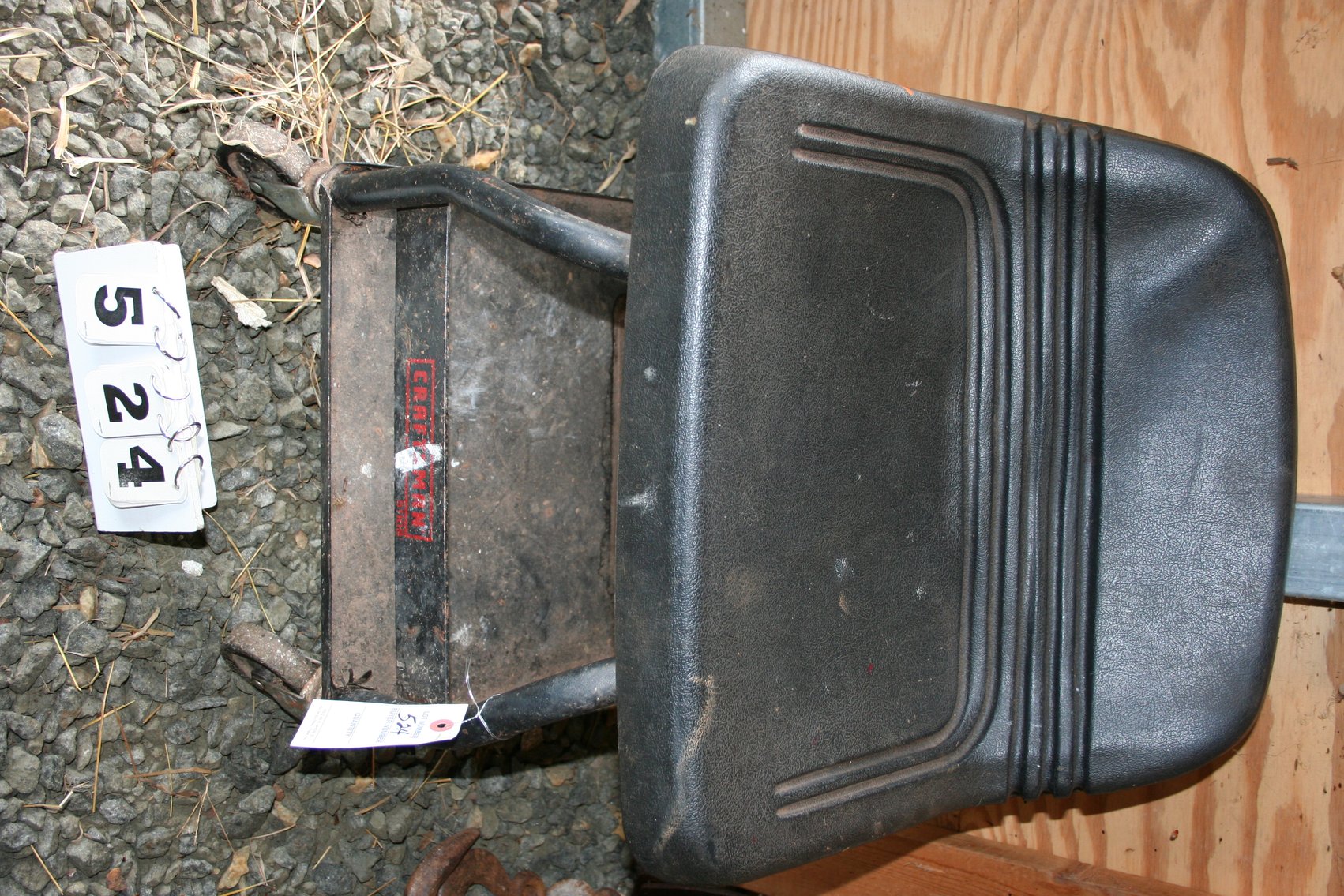 Image for Craftsman Rolling Shop Stool