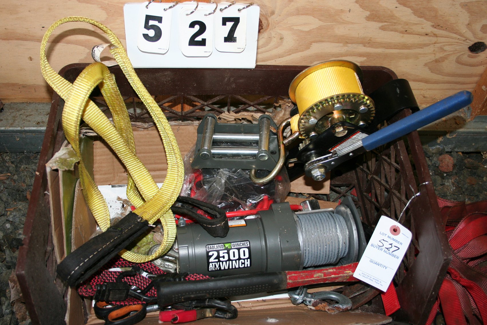 Image for Electric Winch and Hand Crank Winch