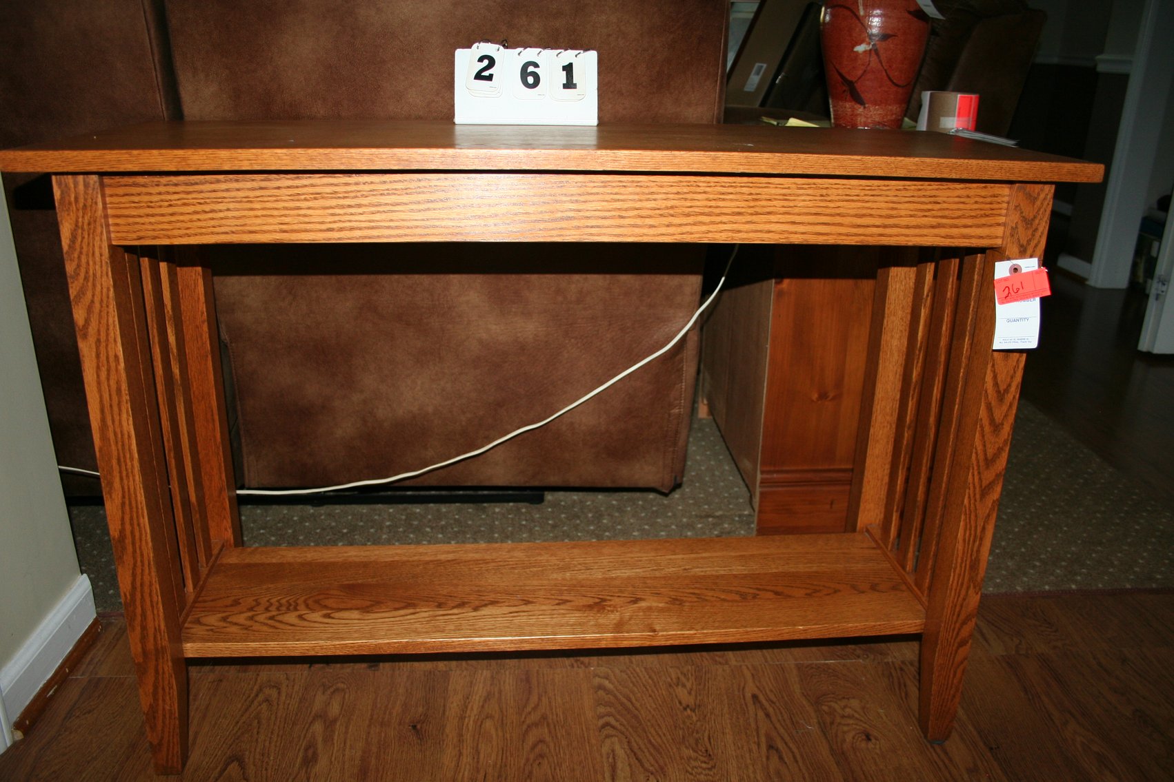 Image for Oak Side Table 42