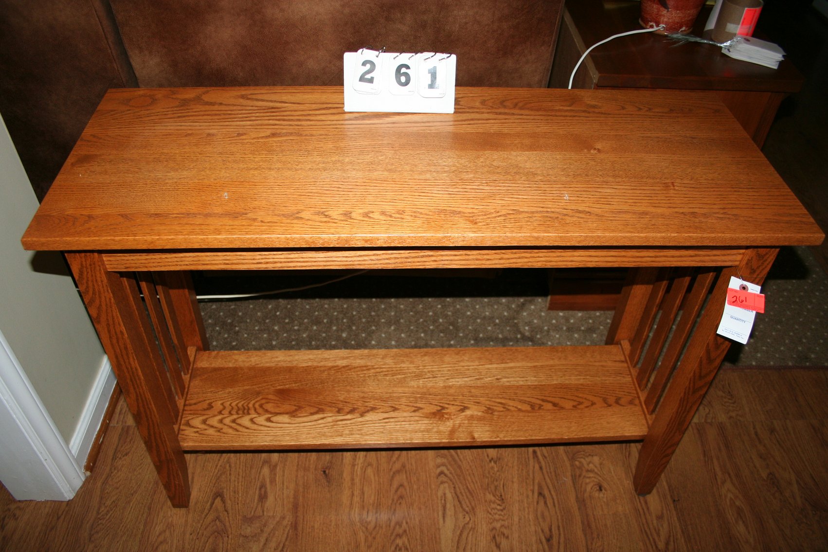 Image for Oak Side Table 42