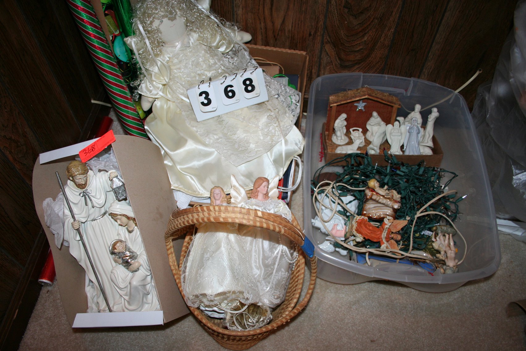 Image for Vintage Christmas Decor, Nativity Scenes