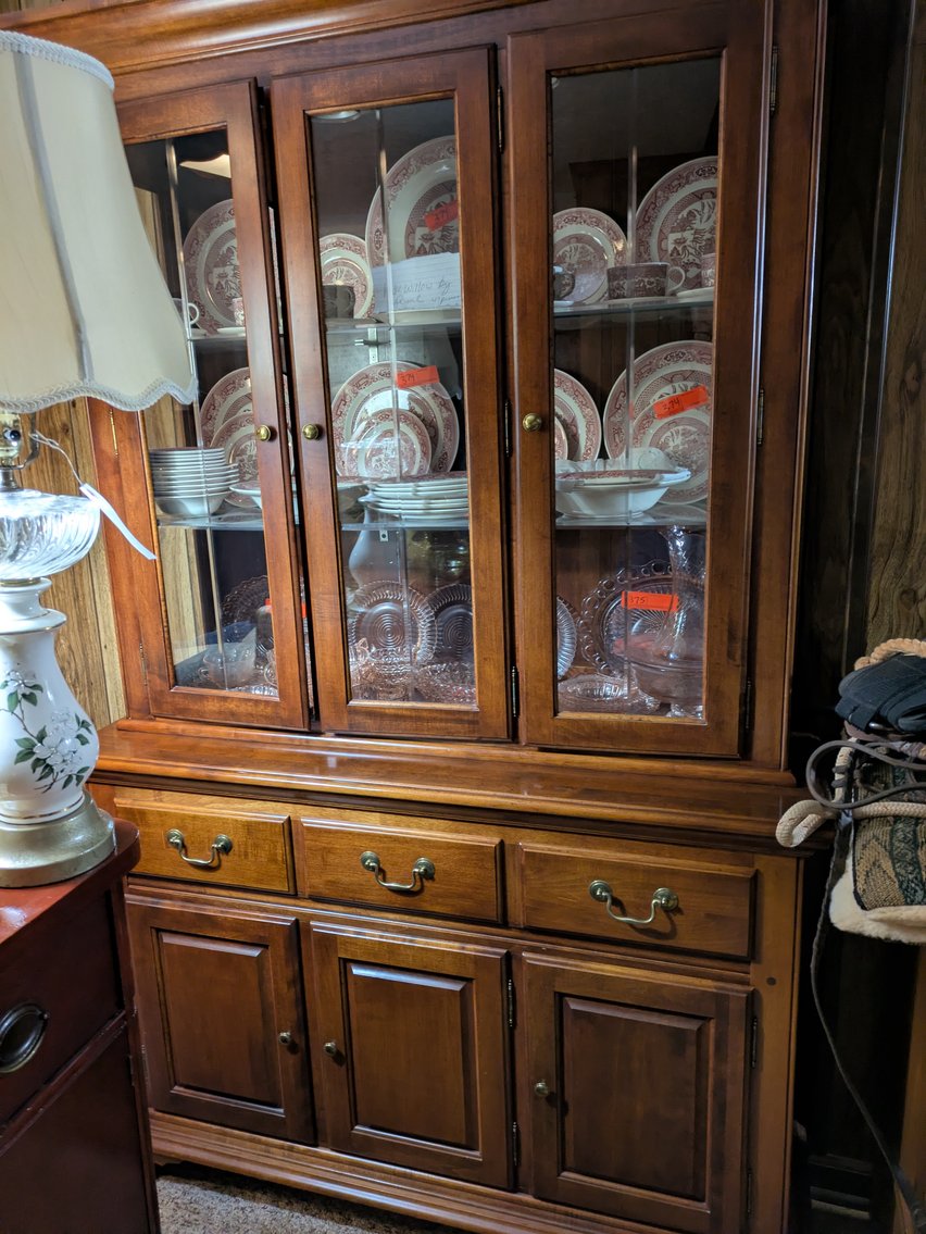 Image for Cherry China Cabinet  Beautiful