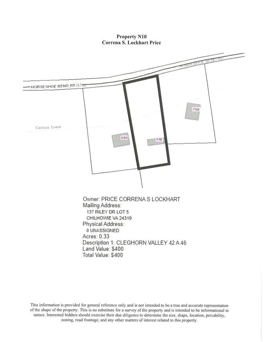 Image for NJ10 - 692 Horseshoe Bend Road, Chilhowie 24319