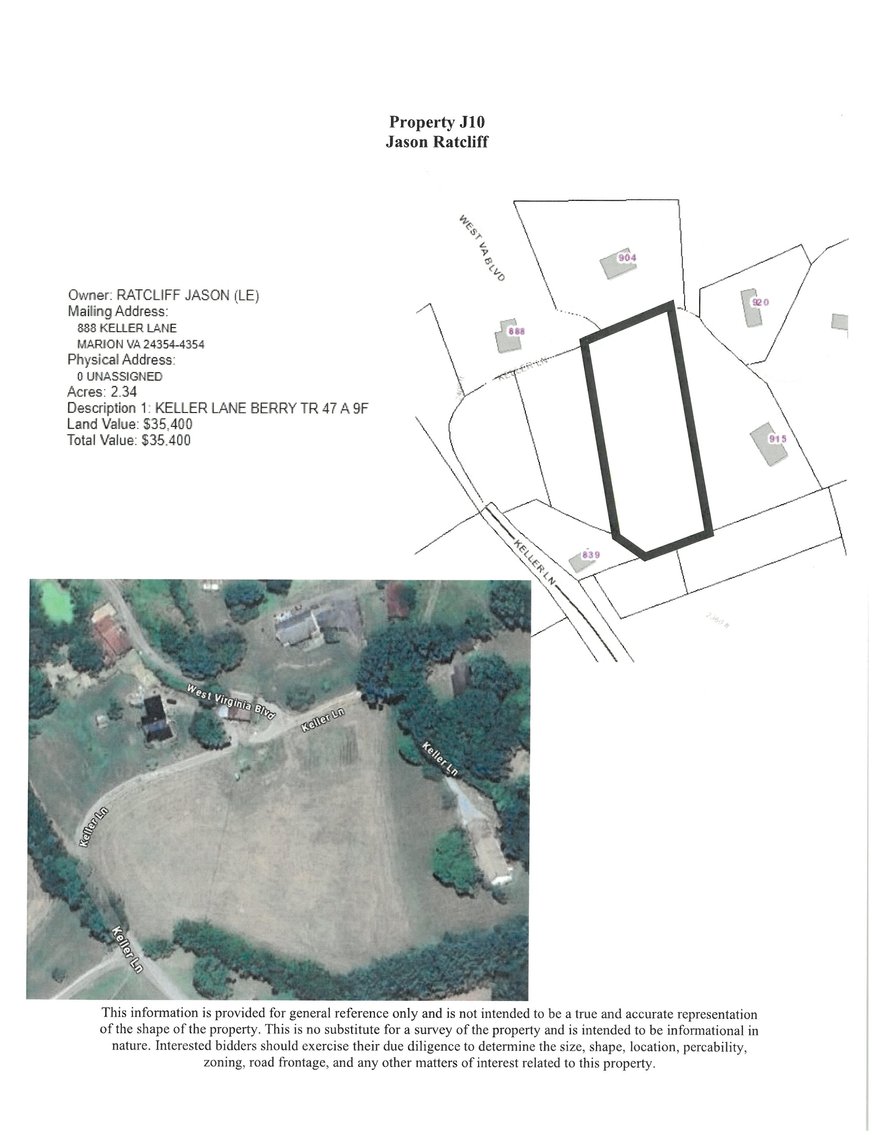 Image for JS10 - Vacant; Keller Lane, Marion 24354