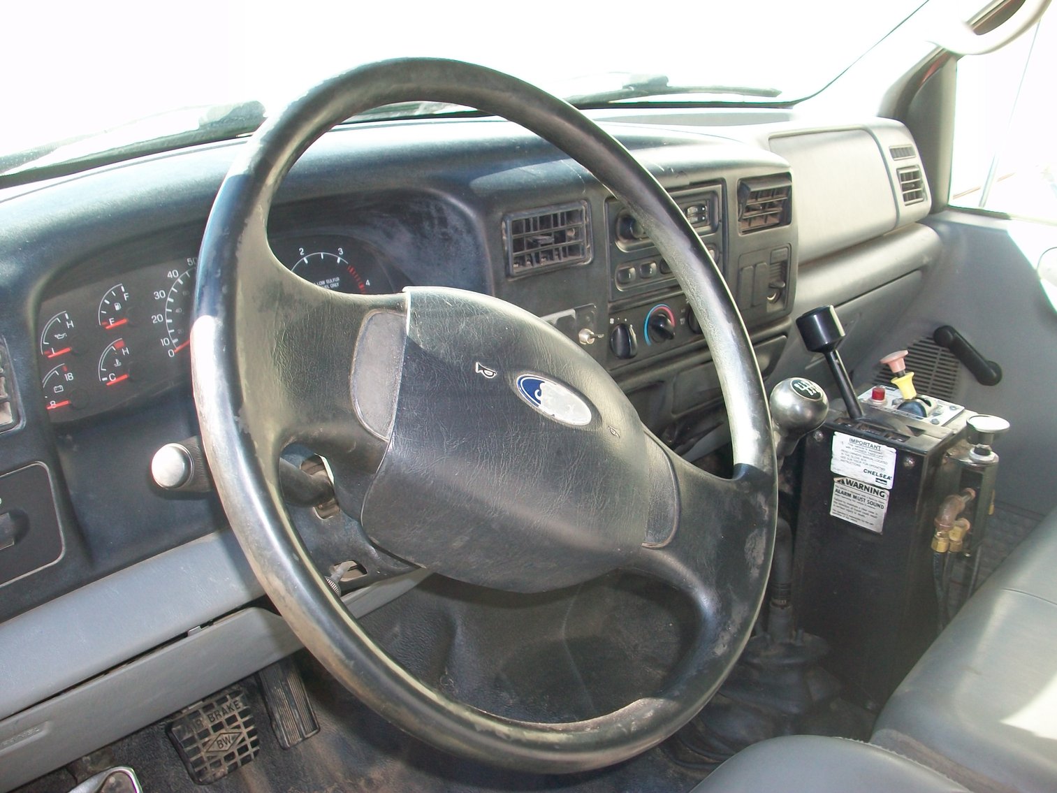 Image for 2008 Blue Diamond Ford F-750 Dump Truck.