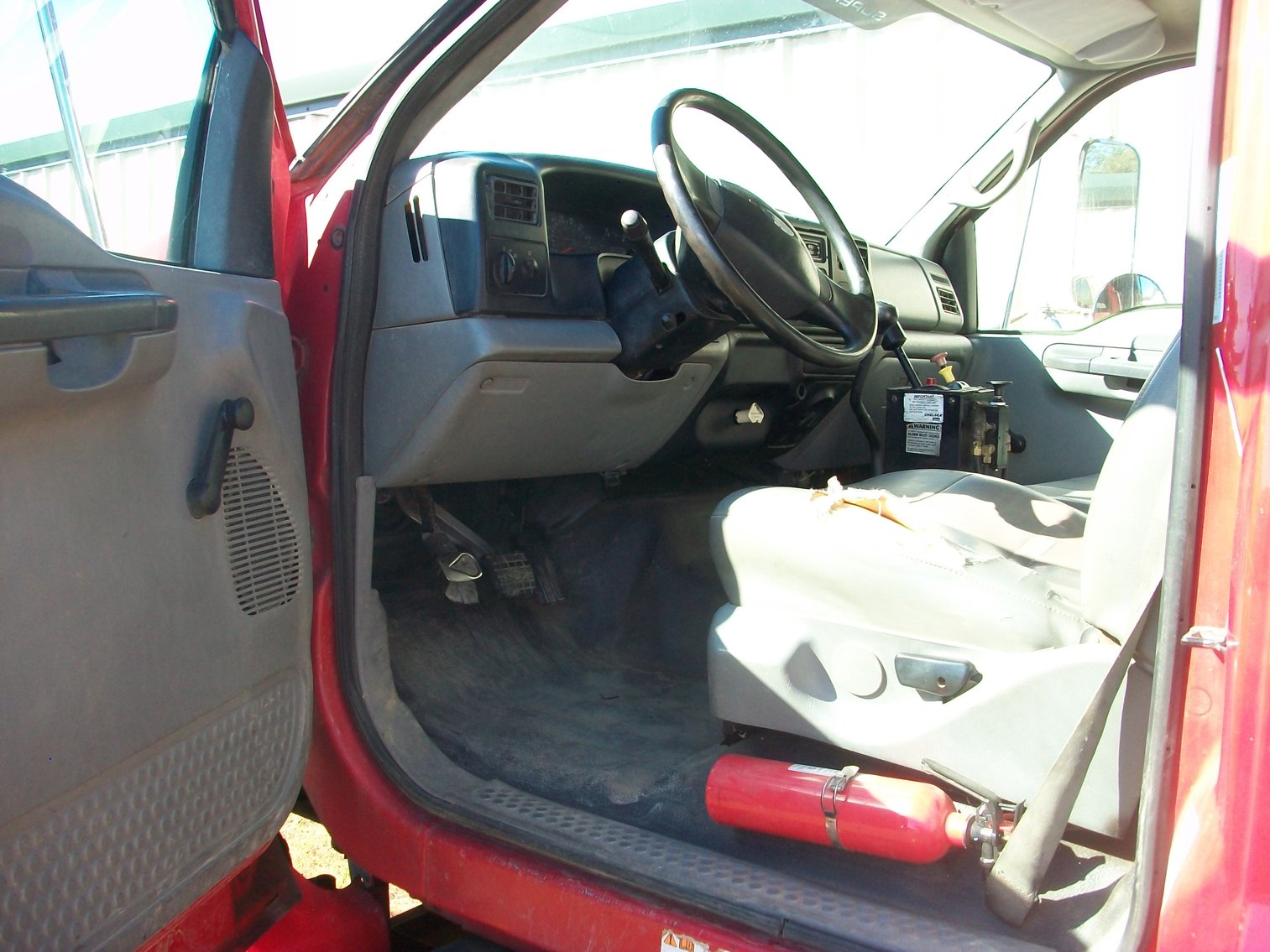 Image for 2008 Blue Diamond Ford F-750 Dump Truck.