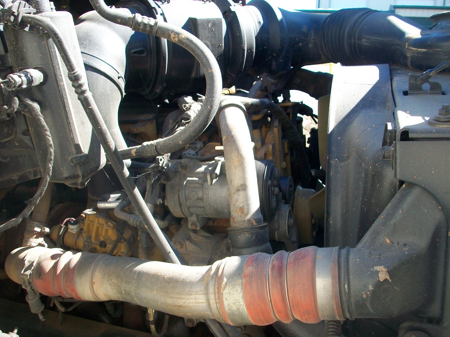 Image for 2008 Blue Diamond Ford F-750 Dump Truck.