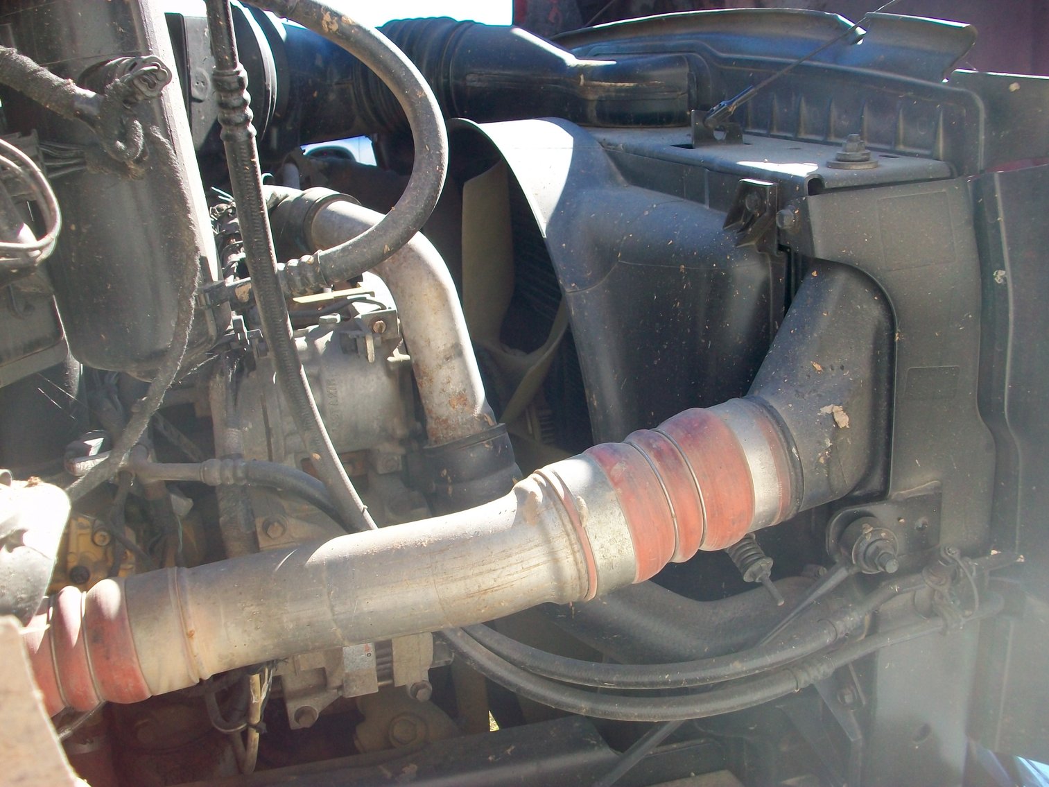 Image for 2008 Blue Diamond Ford F-750 Dump Truck.