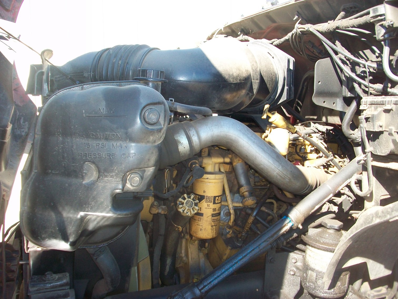 Image for 2008 Blue Diamond Ford F-750 Dump Truck.