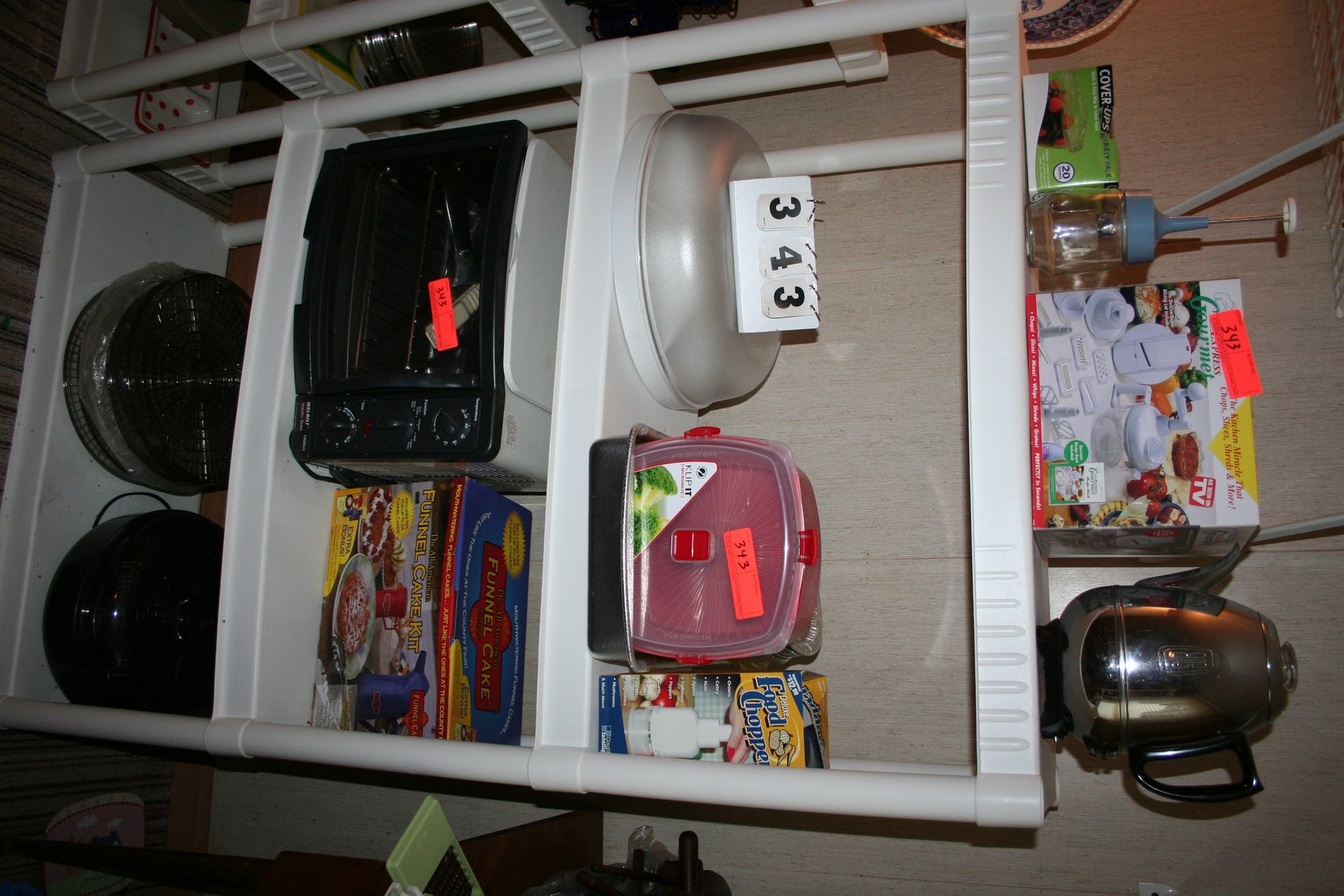 Image for Toaster oven, kitchen items, shelf