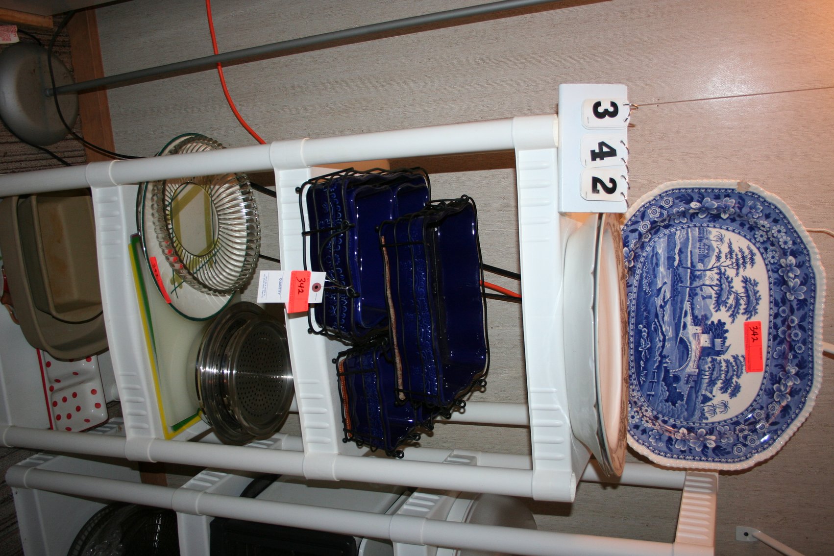 Image for Platters, baking dishes, shelf