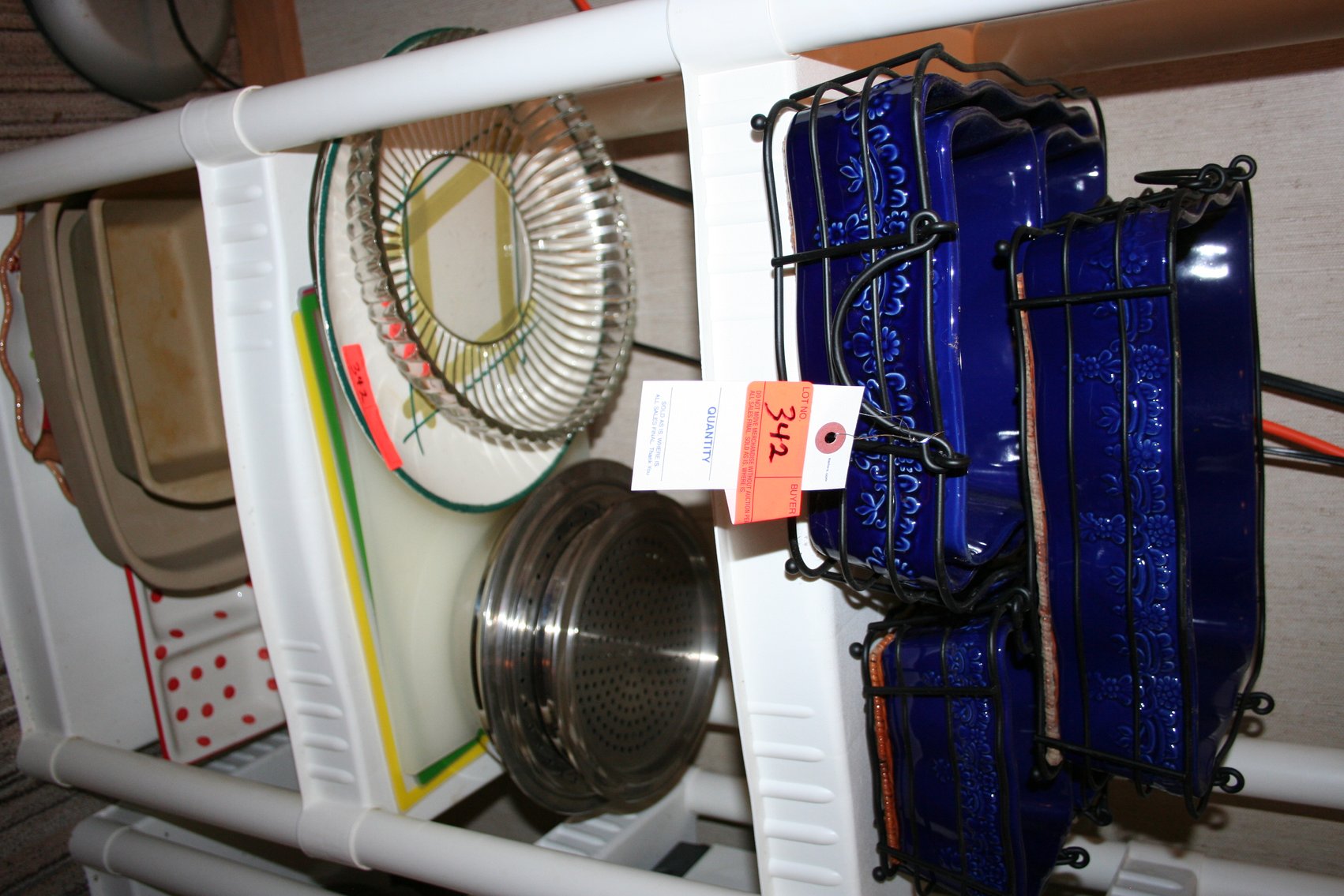 Image for Platters, baking dishes, shelf