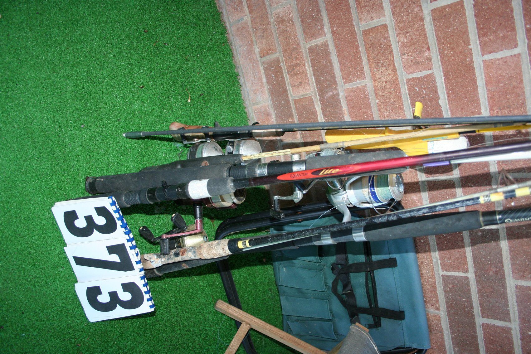 Image for Fishing poles Zebco, misc, folding seats 50