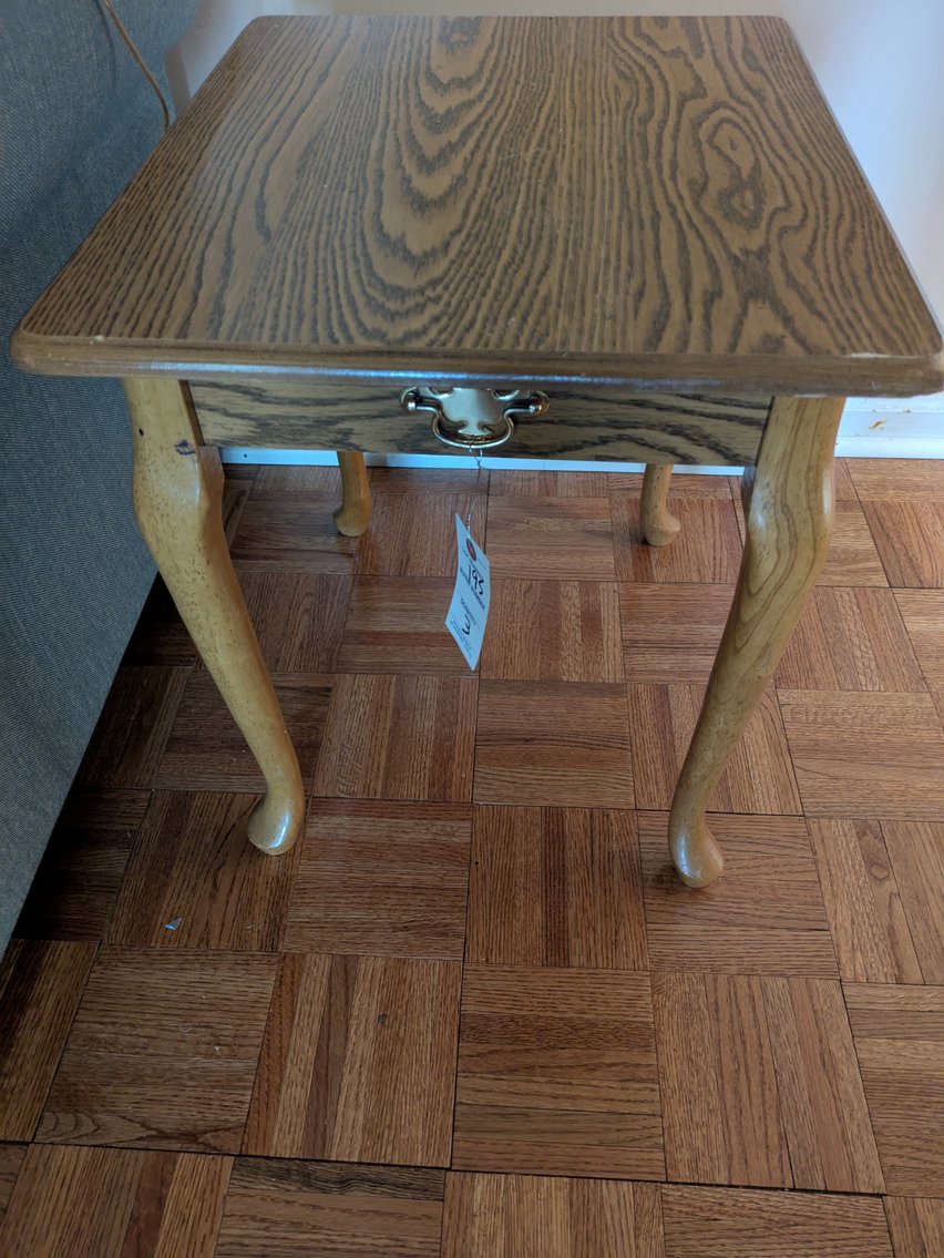 Image for Queen Ann style coffee table and end tables