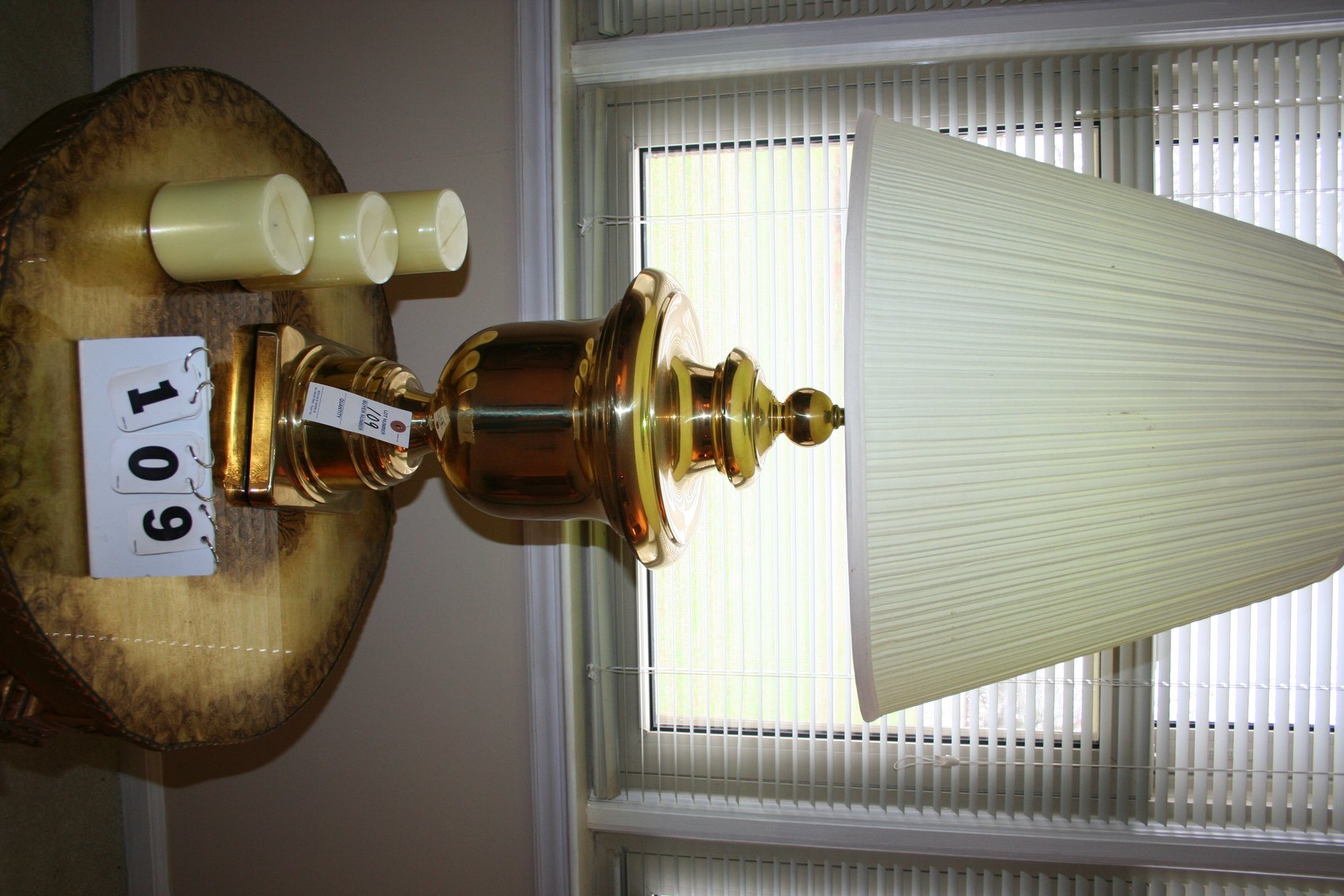 Image for Brass table lamp