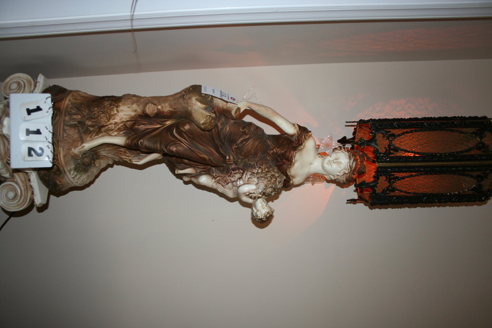 Image for Vintage figural style lamp