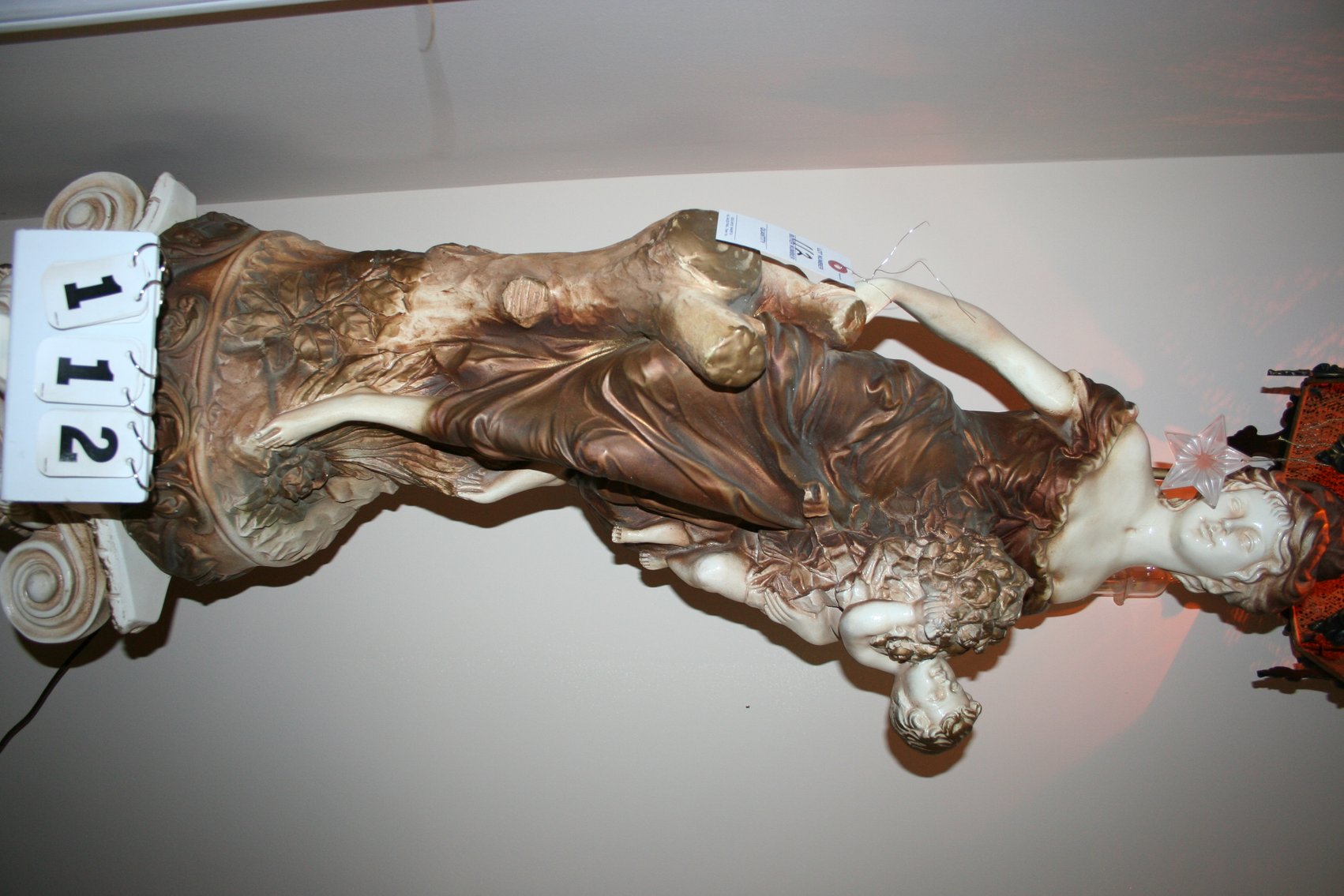 Image for Vintage figural style lamp