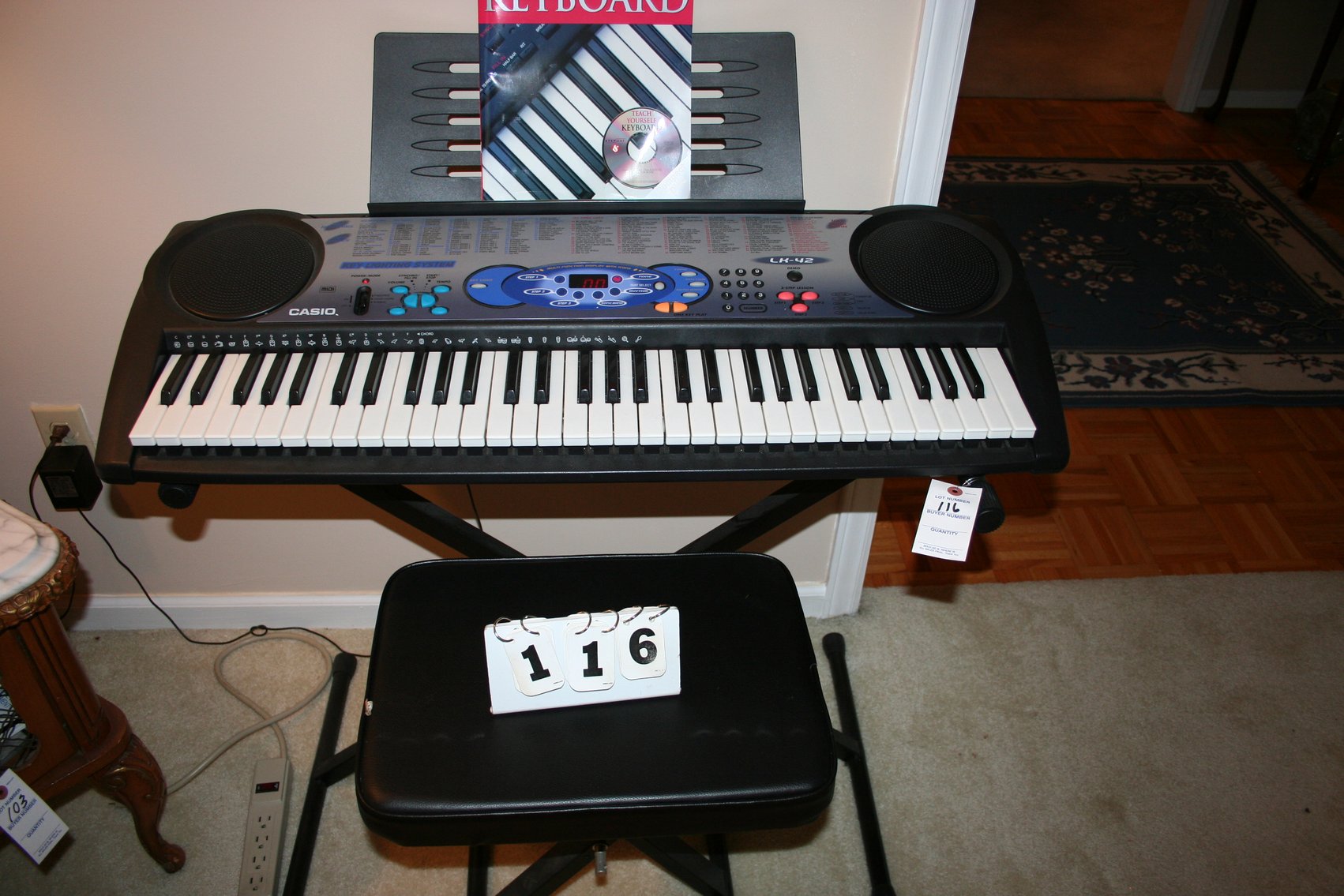 Image for Casio LK-42  WORKS GREAT