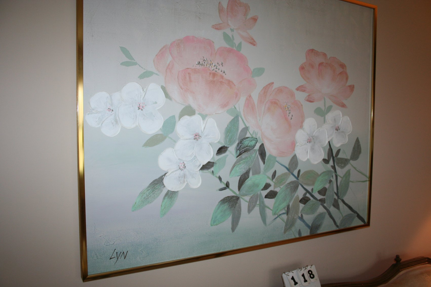 Image for Oil on canvas signed LYN 40