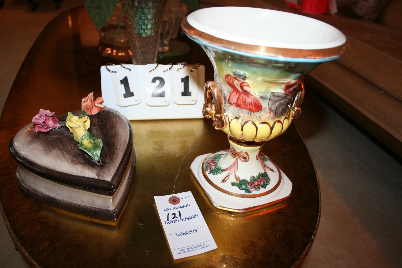 Image for Capodimonte porcelain 8 1/2