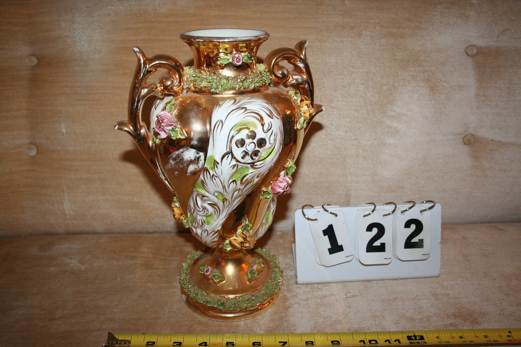 Image for Vintage Italian porcelain vase 12