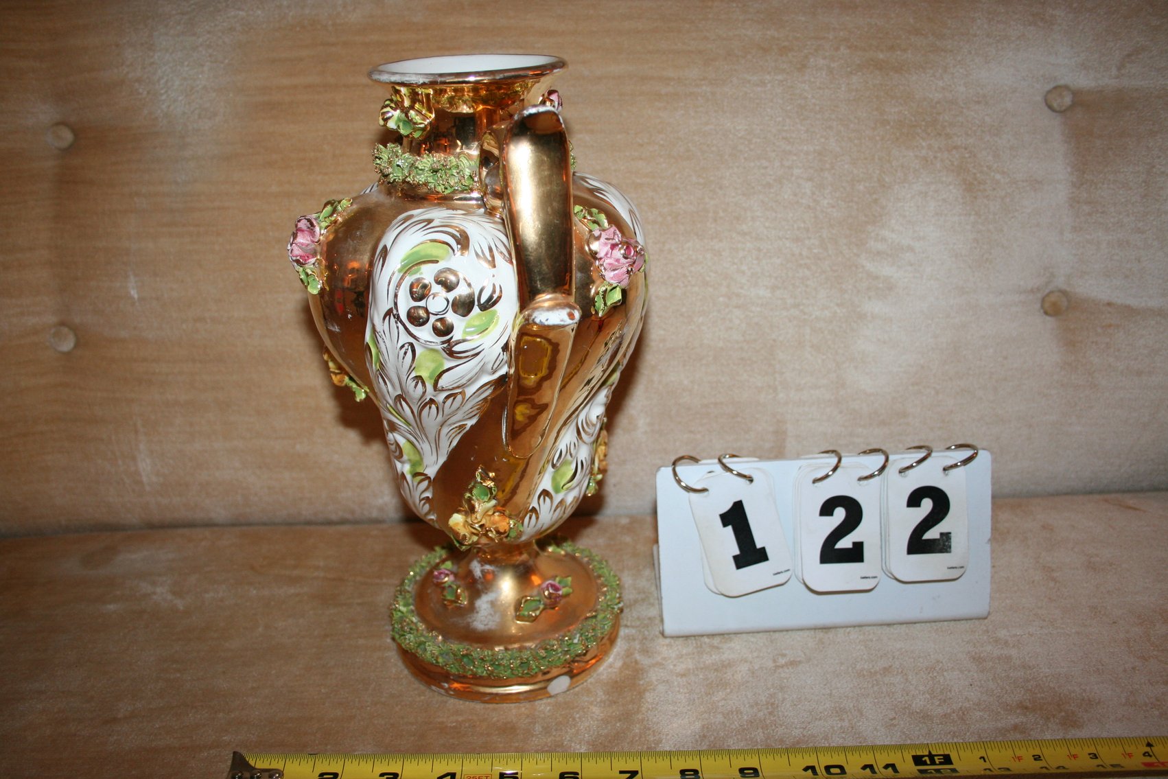 Image for Vintage Italian porcelain vase 12