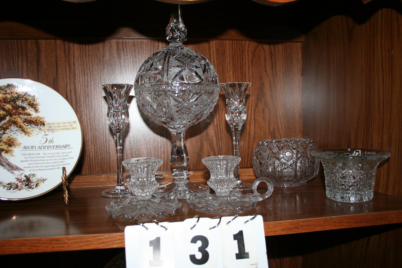 Image for Vintage leaded glass (No chips)