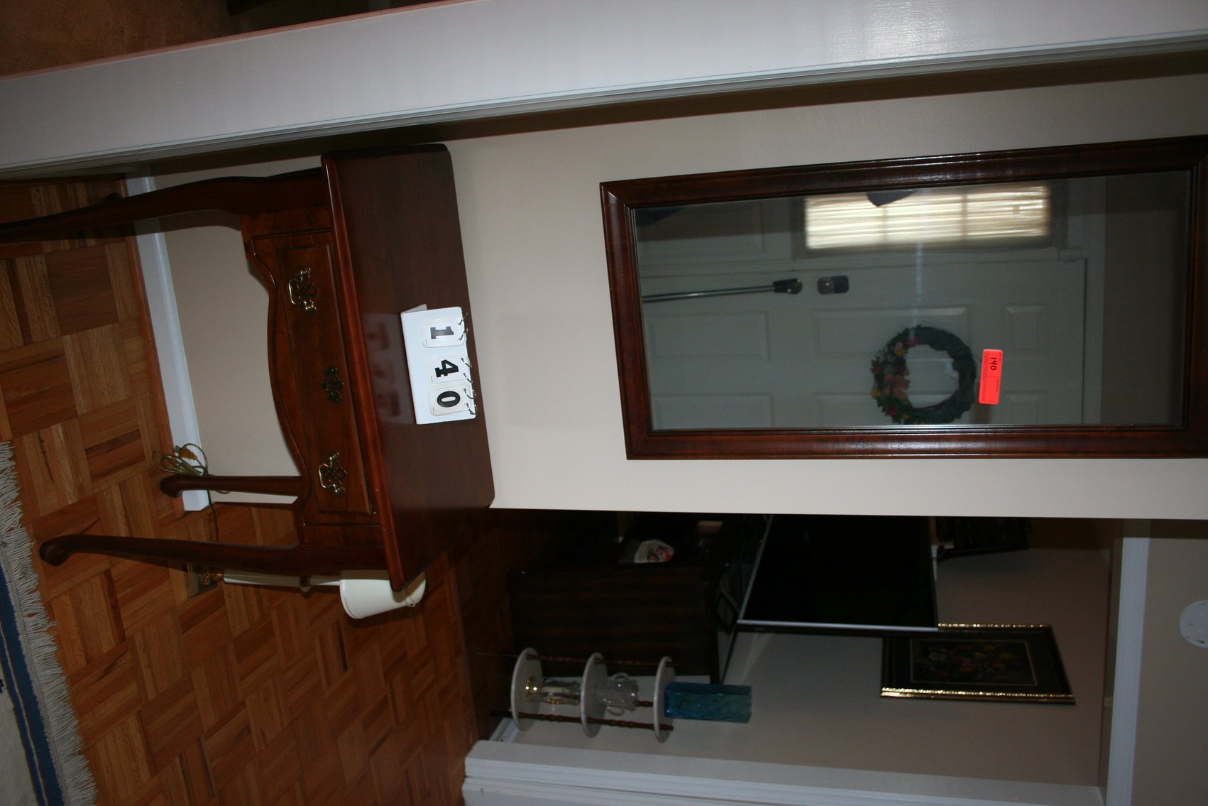 Image for Queen Anne style table and wall mirros 19