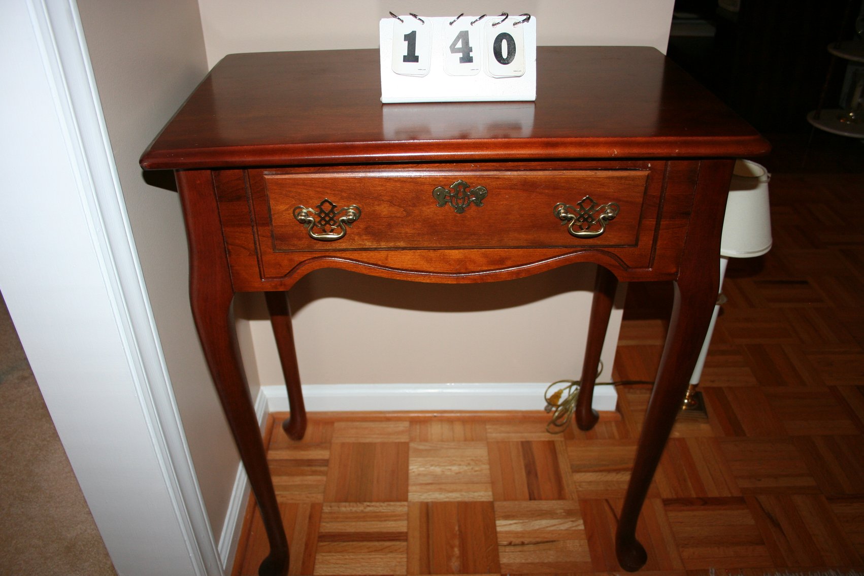 Image for Queen Anne style table and wall mirros 19