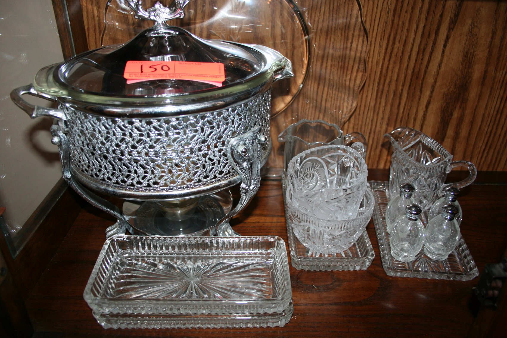 Image for Vintage Chafing dish & misc