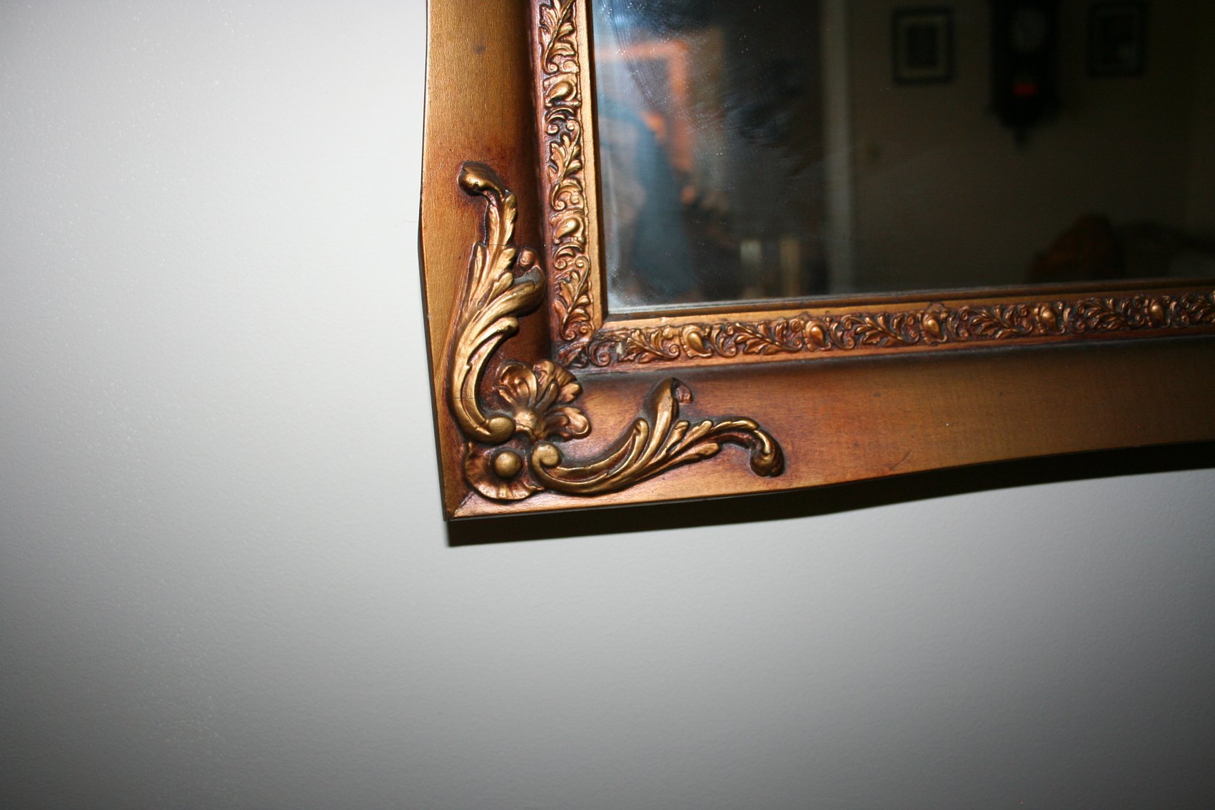 Image for Vintage Mirror   28 X 40  wood frame