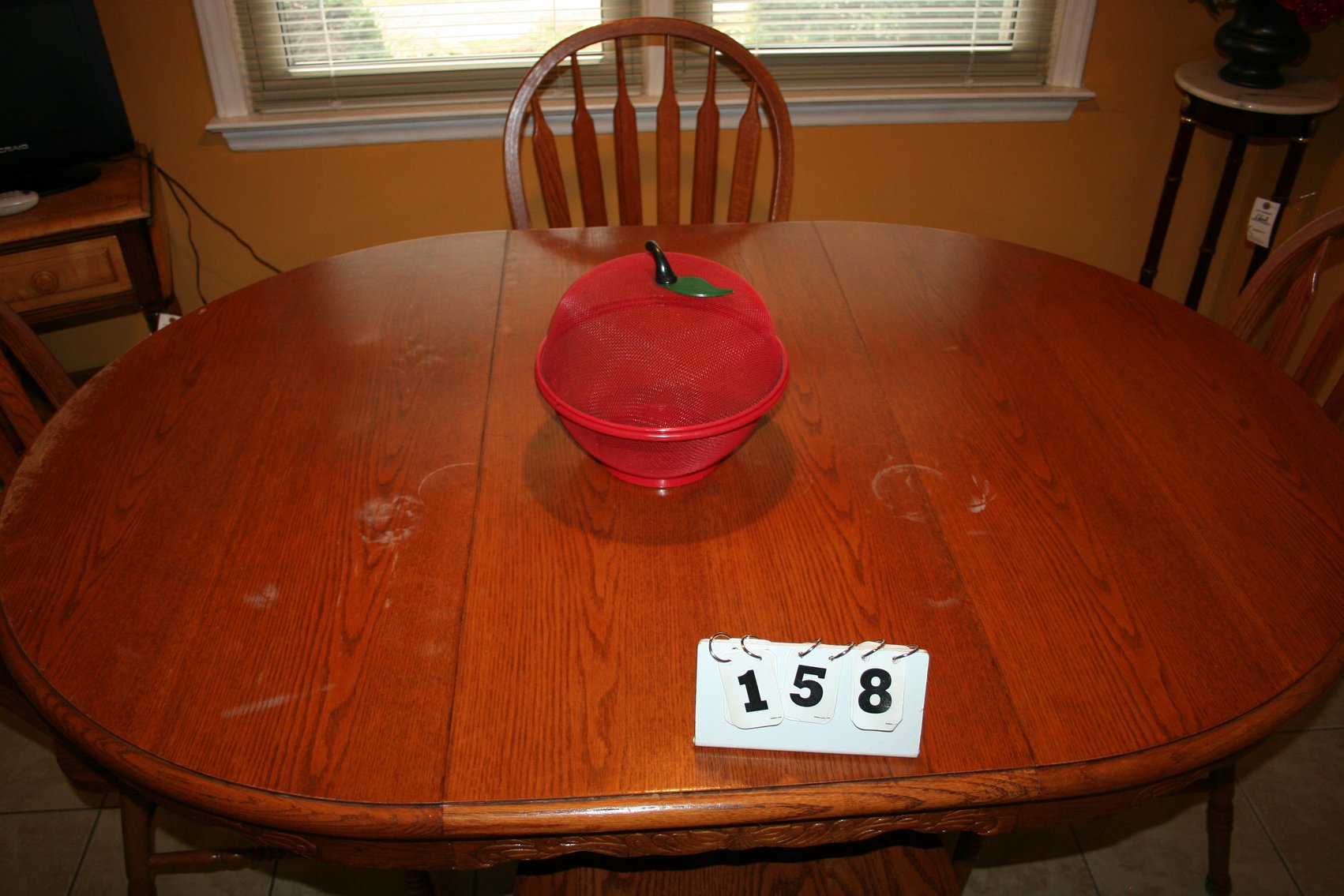 Image for Oak Dining Table & 4 chairs  60