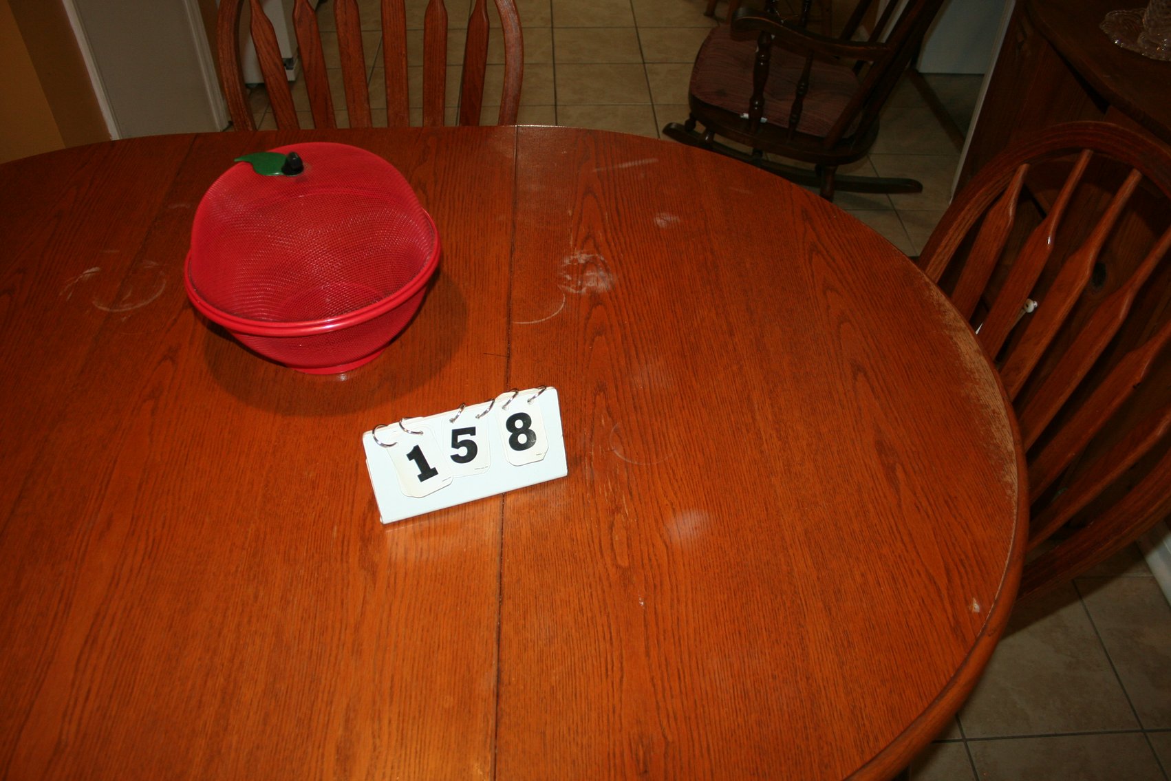 Image for Oak Dining Table & 4 chairs  60