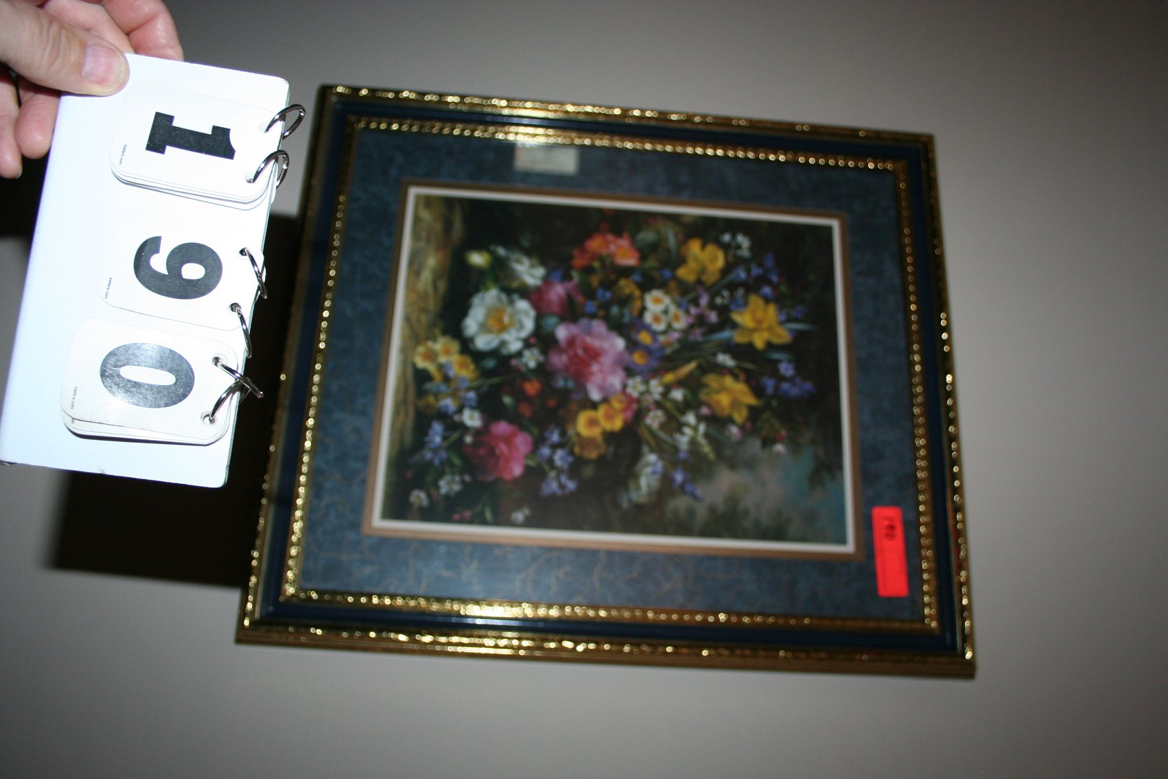 Image for Floral Print - Gold Gilded Frame