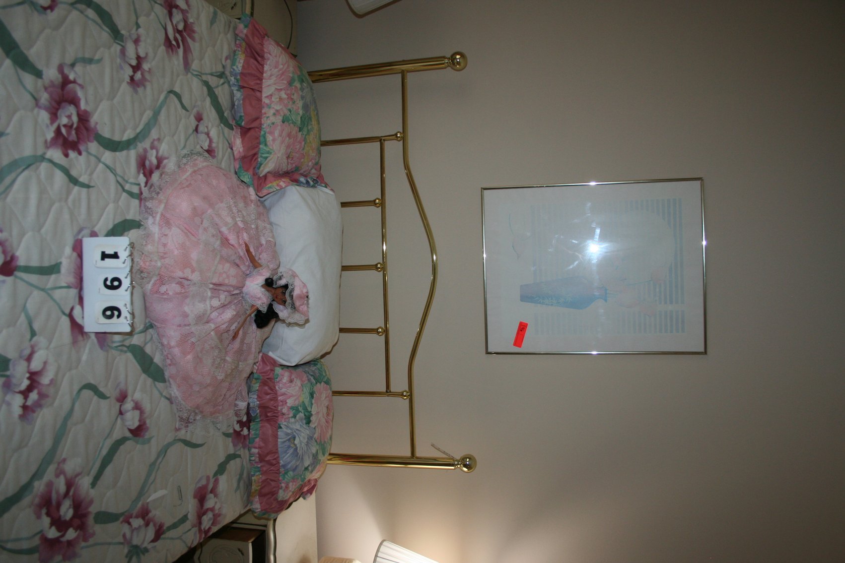 Image for Bedroom set 4 piece - Vintage hand painted