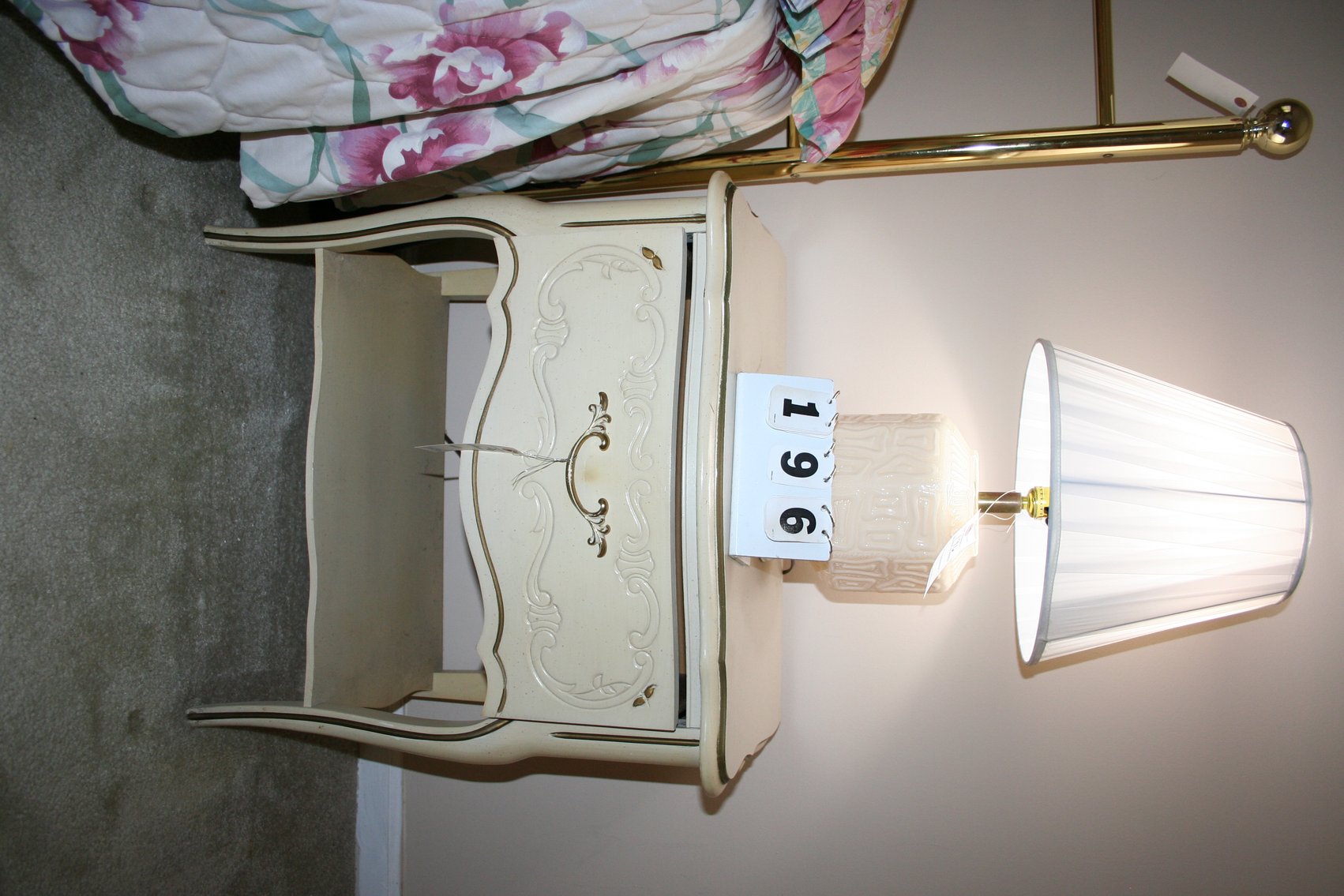 Image for Bedroom set 4 piece - Vintage hand painted