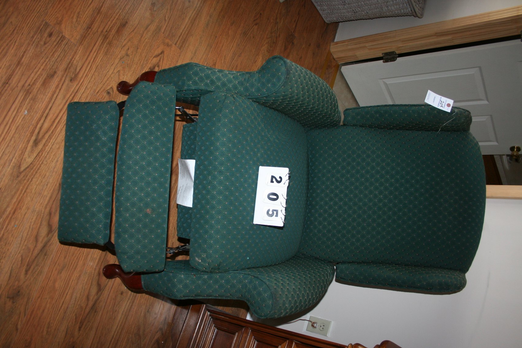 Image for Lane wingback recliner