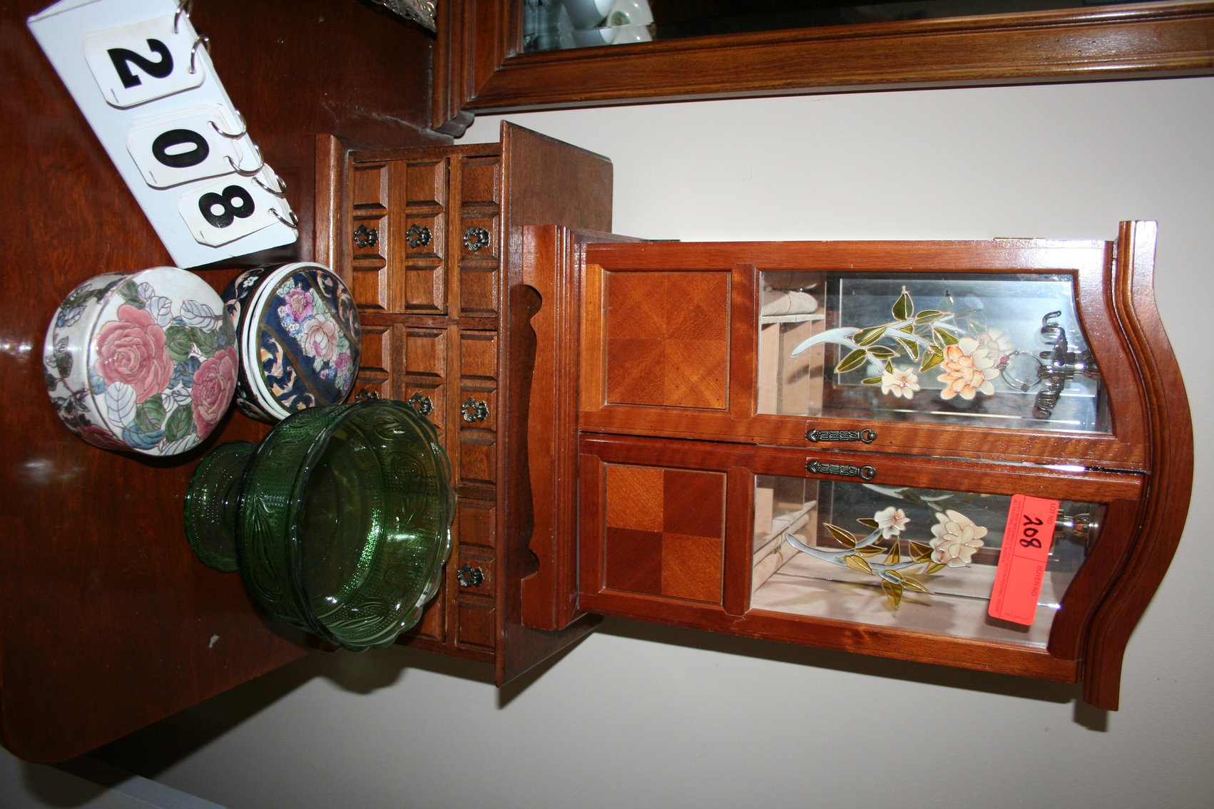 Image for Jewelry chests, porcelain boxes, candy dish