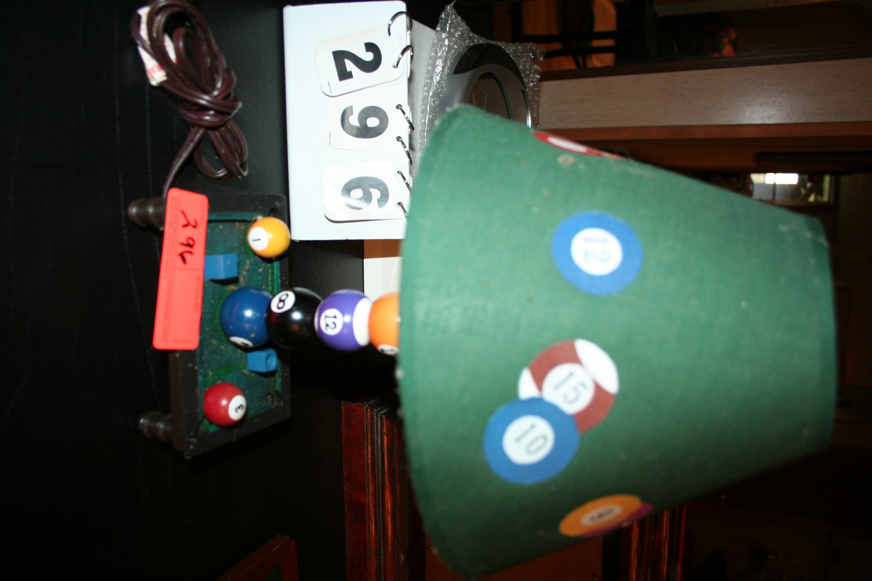 Image for Pool ball lamp