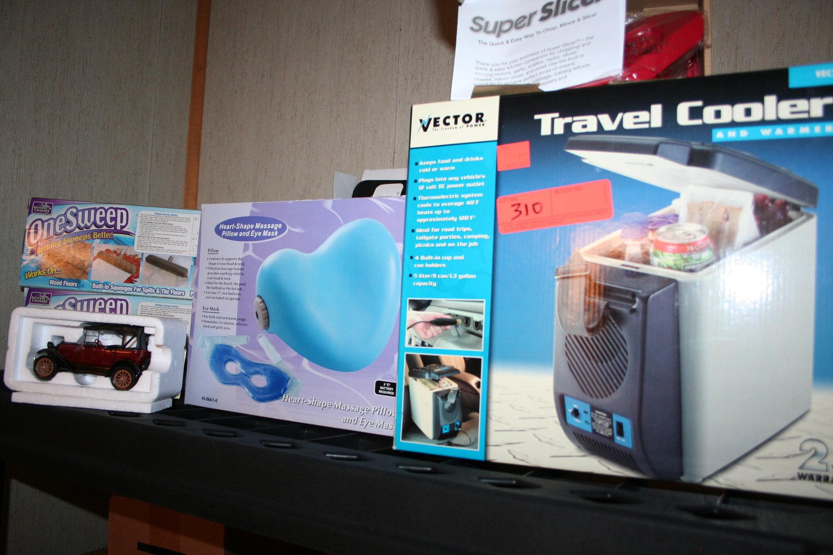 Image for Travel cooler, copier, shelf, misc items