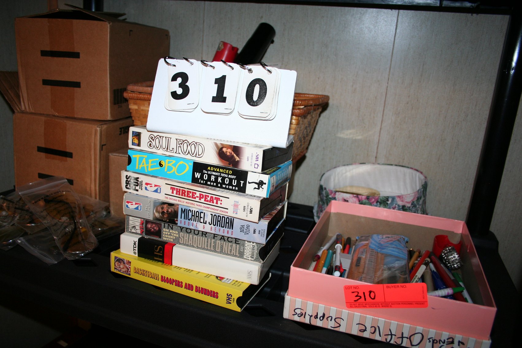 Image for Travel cooler, copier, shelf, misc items