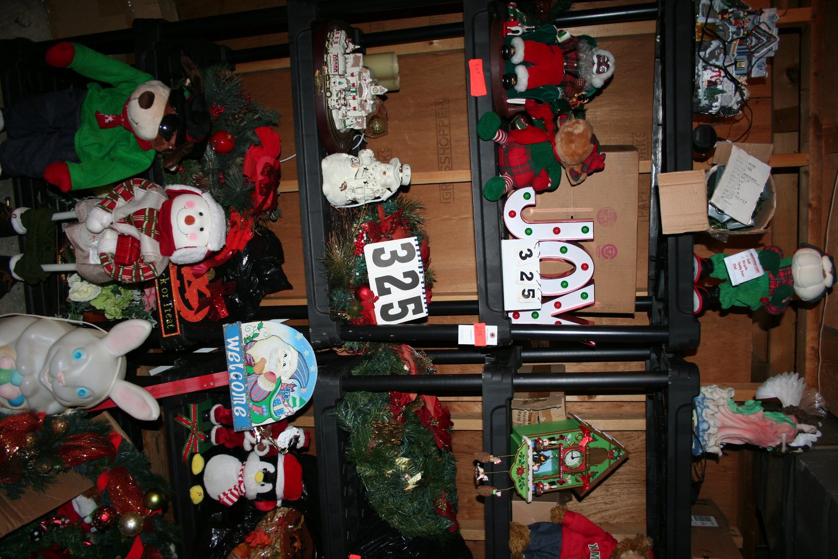 Image for Large Christmas decorations & shelving  (2)