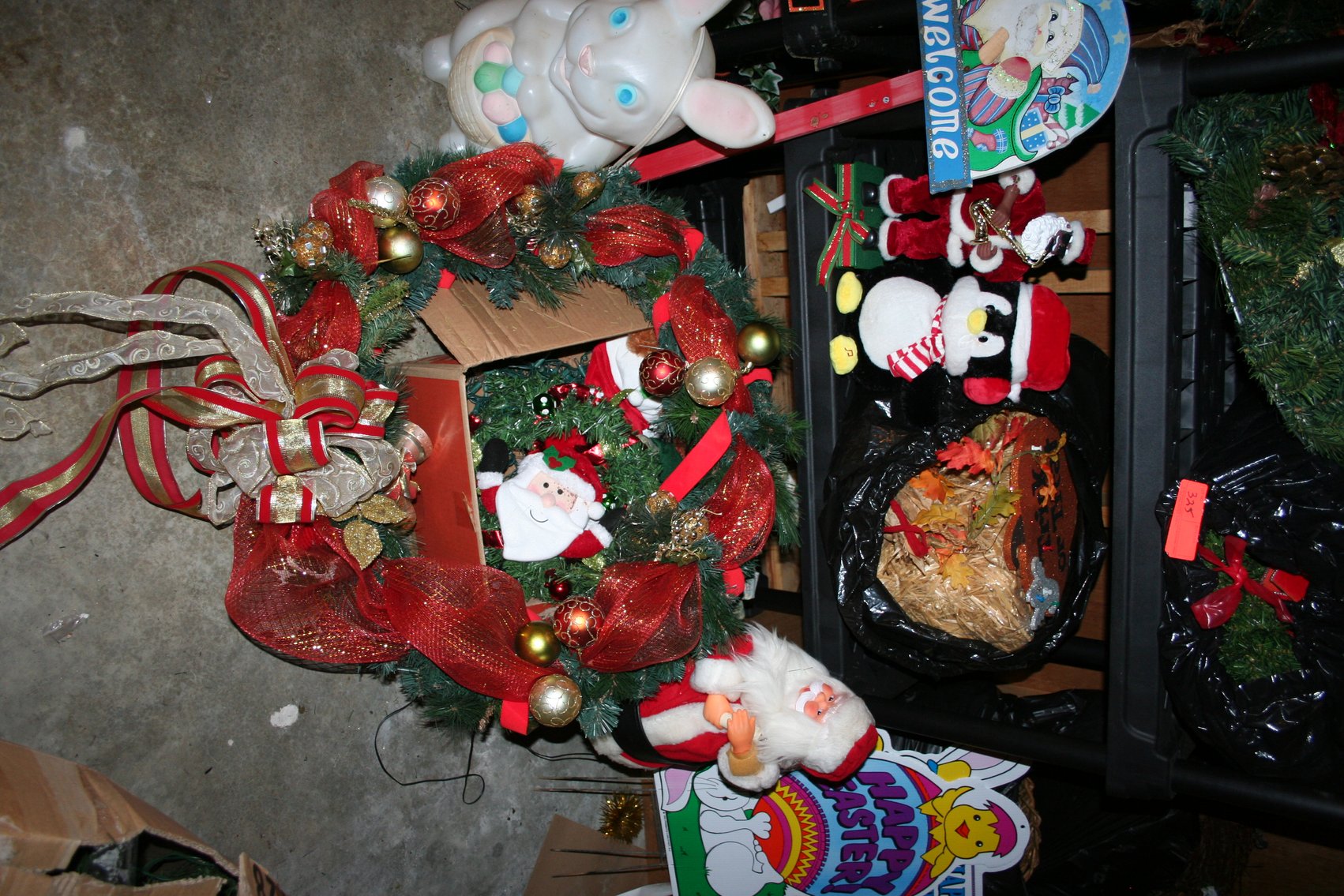 Image for Large Christmas decorations & shelving  (2)