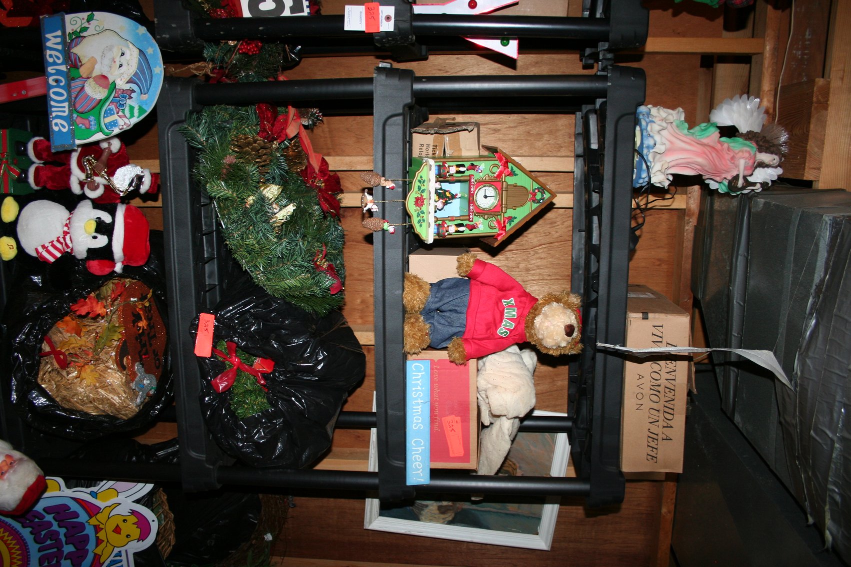 Image for Large Christmas decorations & shelving  (2)