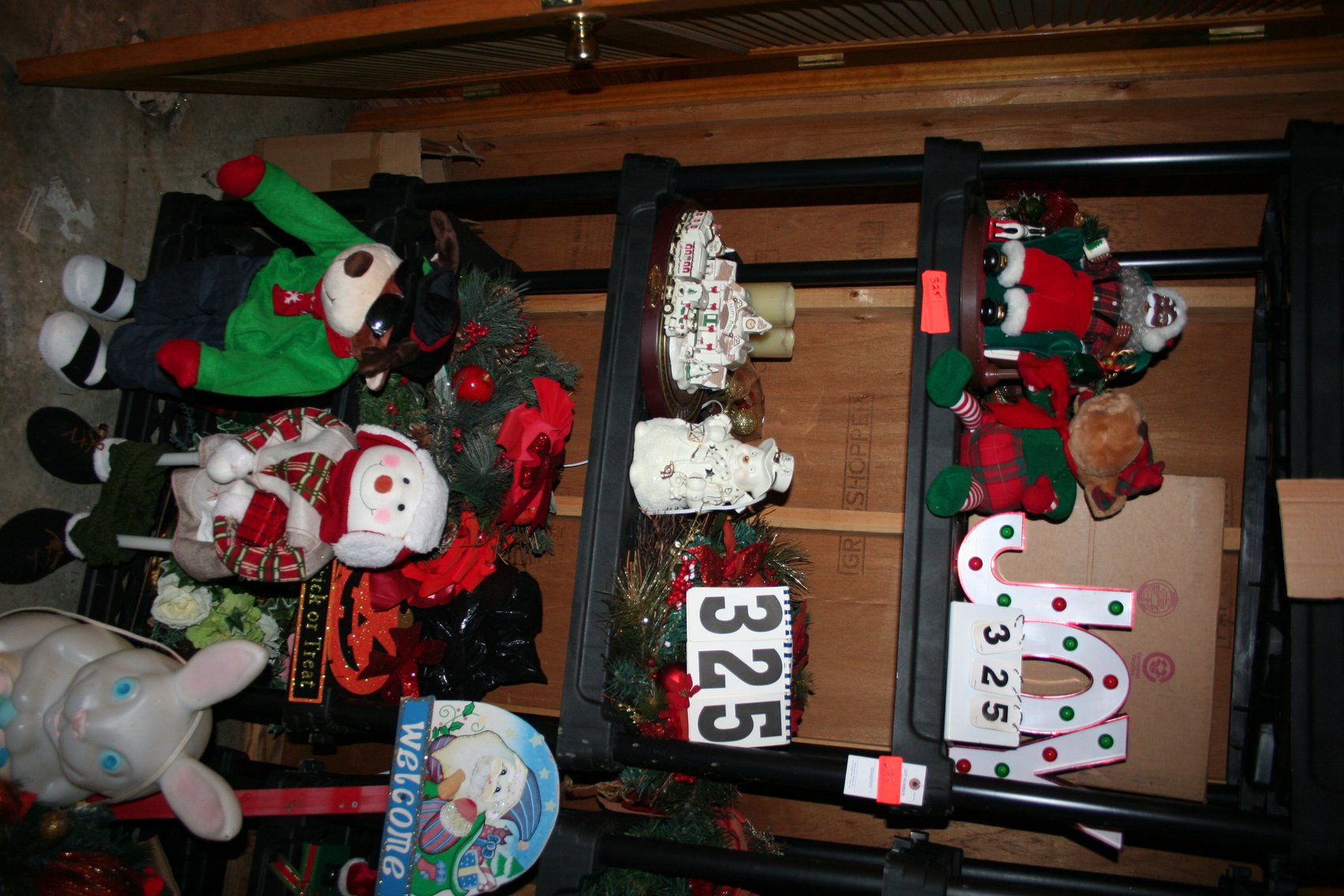 Image for Large Christmas decorations & shelving  (2)