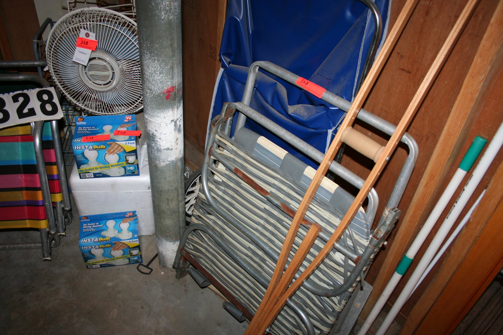 Image for Fan, chairs, misc items