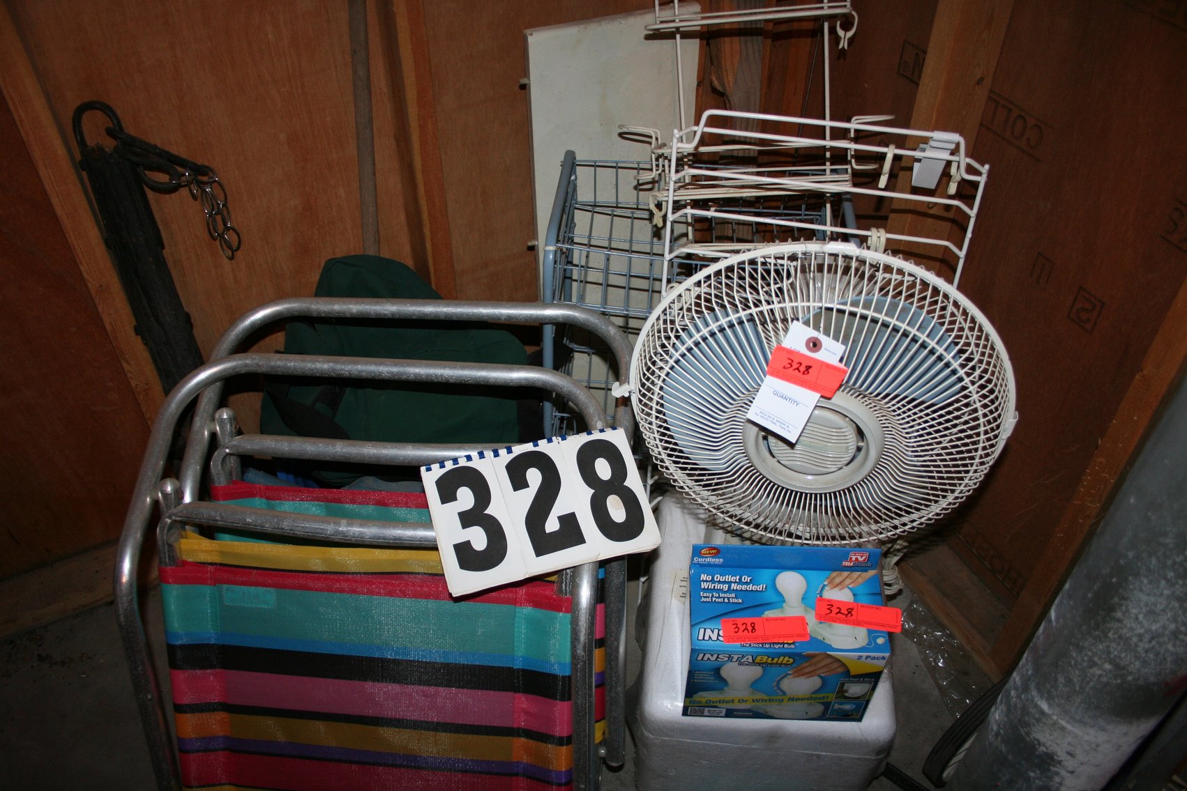 Image for Fan, chairs, misc items