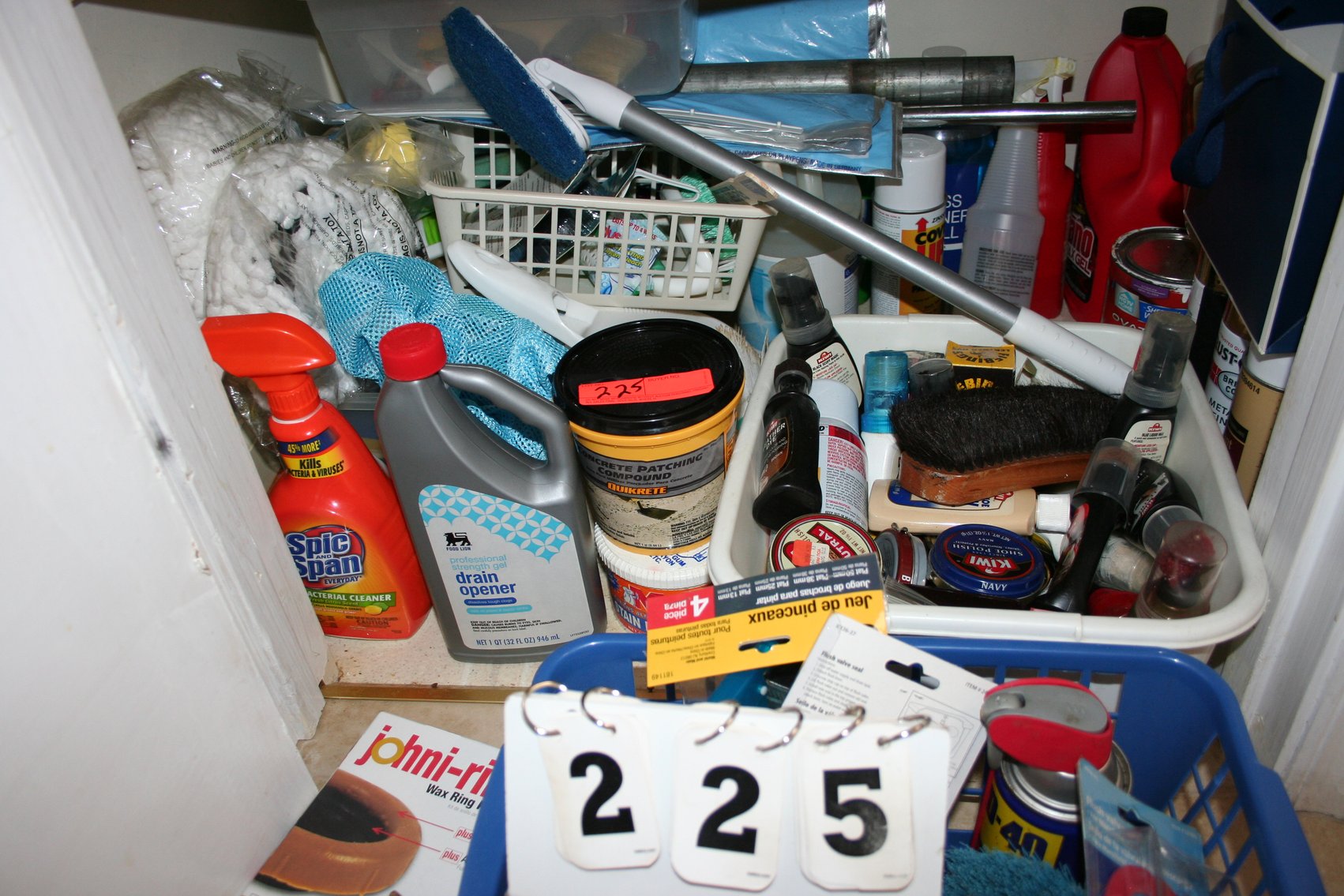 Image for Cleaning products new & used - misc items