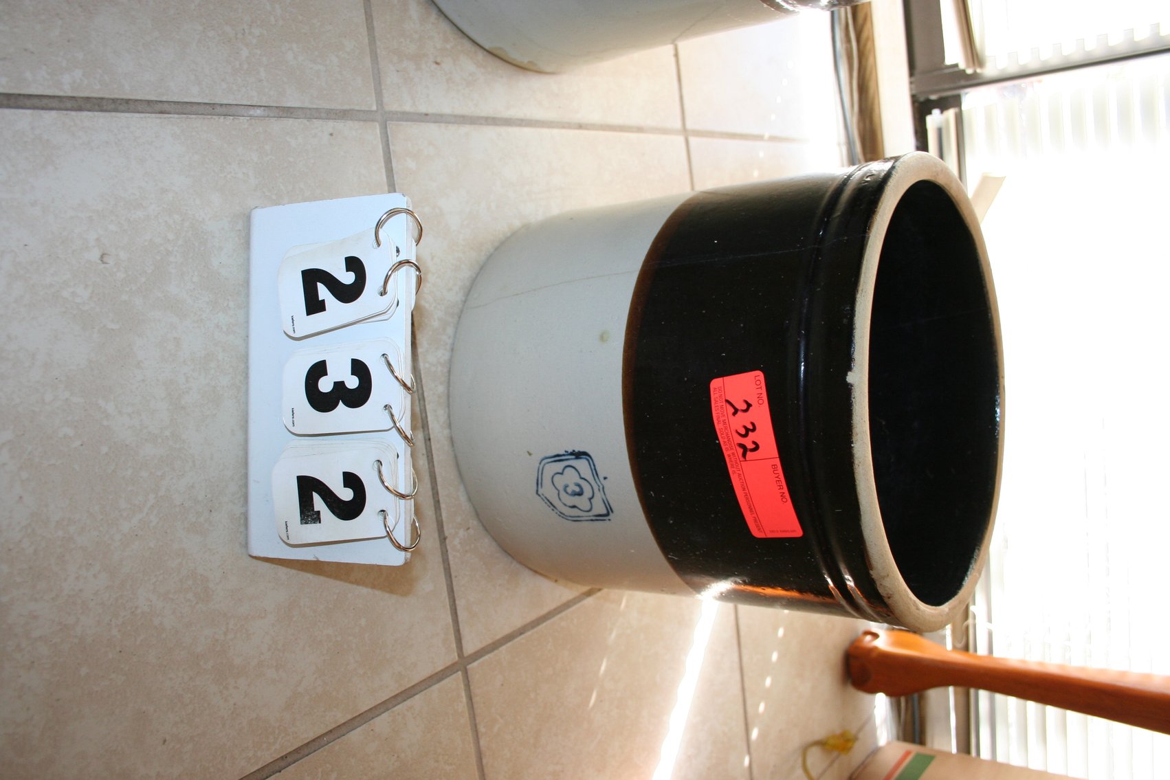 Image for 3 gallon stone crock  (Nice)
